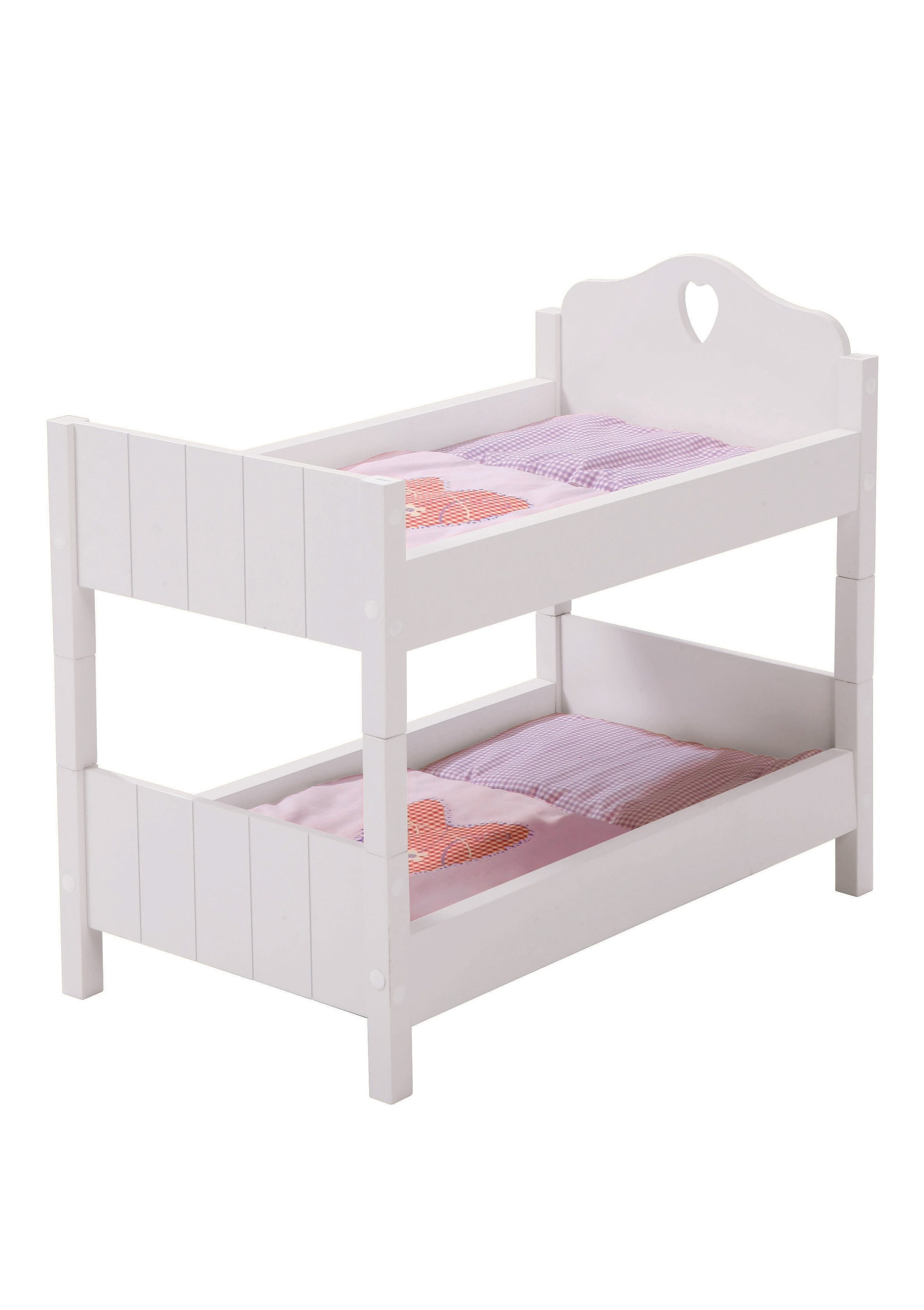 roba® Puppenbett »Fienchen - Weiss-Lila«