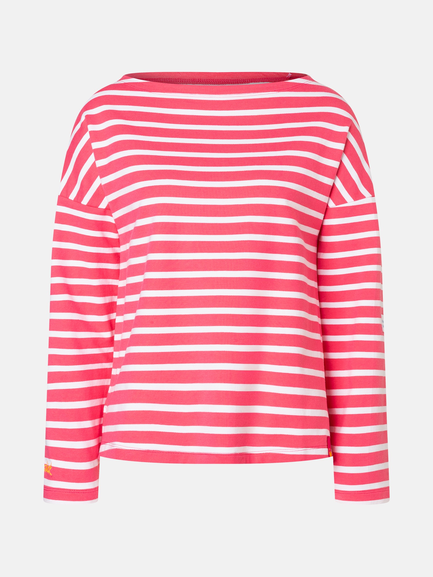 Lieblingsstück Langarmshirt »StineL« mit U-Boot Ausschnitt, Streifenmuster