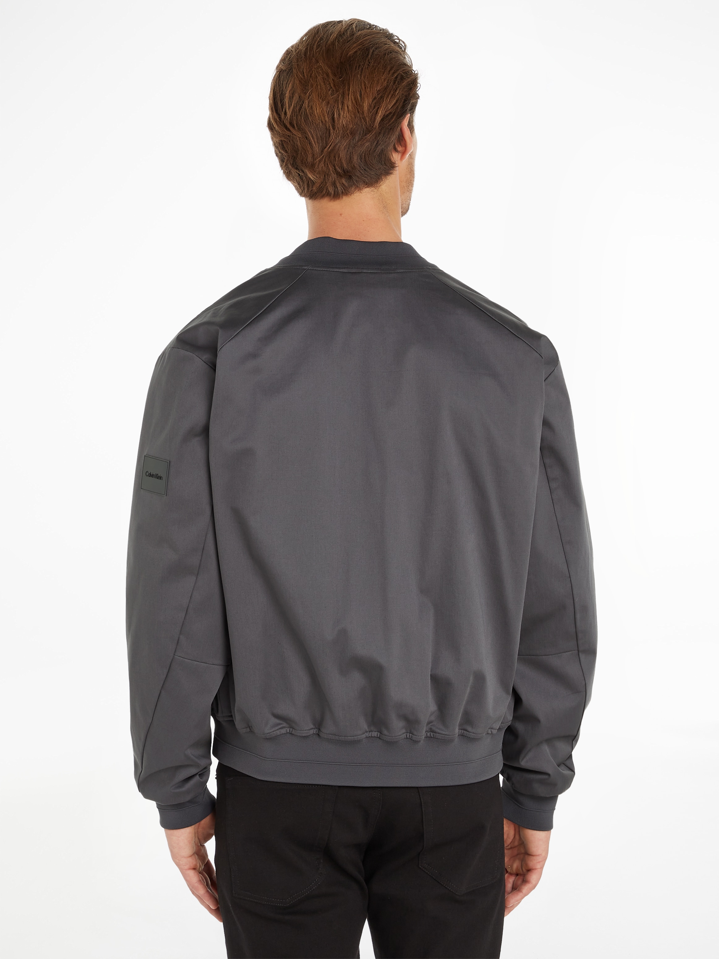 Calvin Klein Collegejacke »SATEEN STRETCH HERO BOMBER«