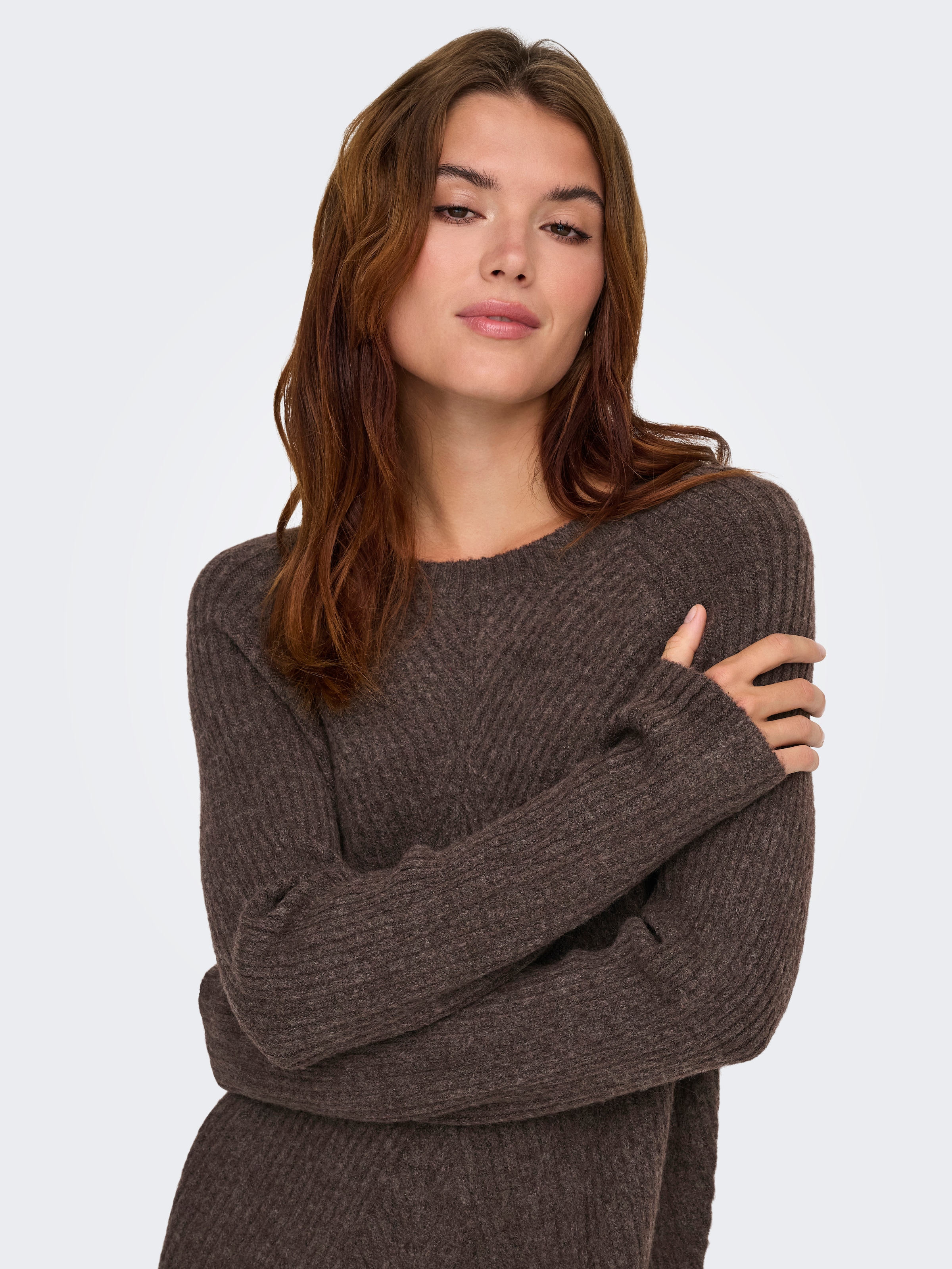 ONLY Strickkleid »ONLCAROL L/S DRESS KNT NOOS«