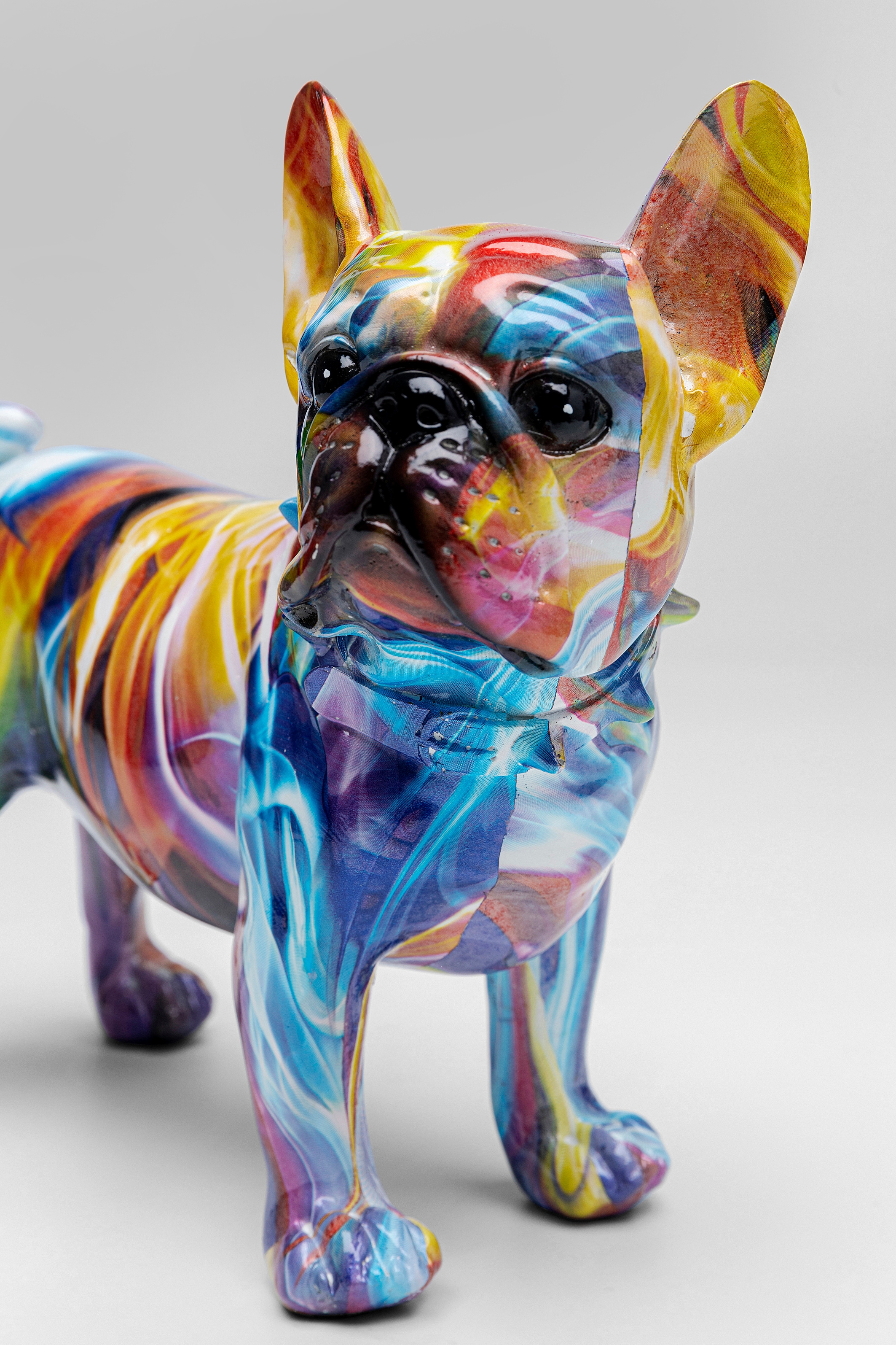 Kare Design Dekofigur »Deko Figur Frenchie Bunt 24cm«