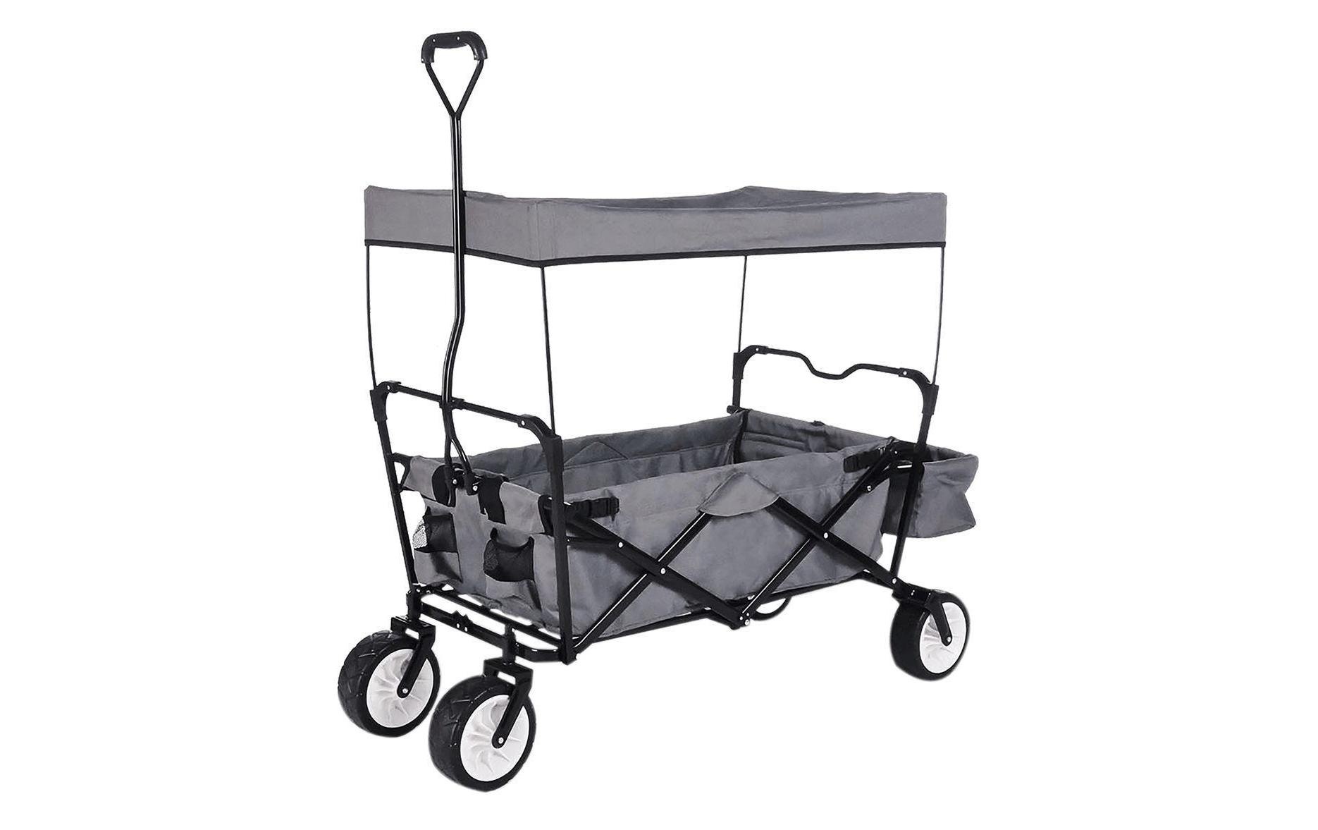 Image of Pinolino® Transportwagen »Leiterwagen Paxi«, (Sonnen- und Regendach, Tragetasche, Kippsicher) bei Ackermann Versand Schweiz