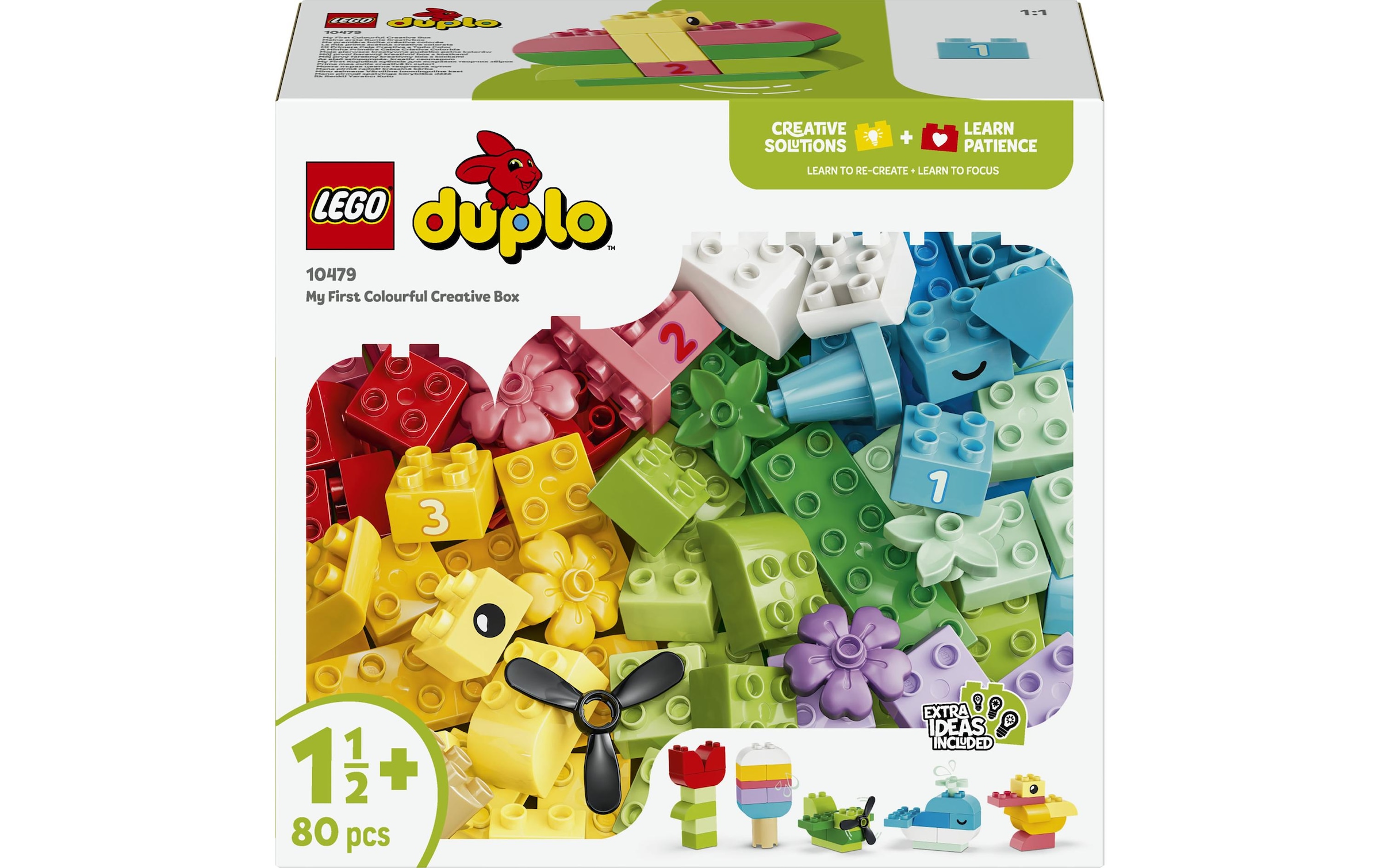 LEGO® Konstruktionsspielsteine »Bunte Kreativbox (10479), LEGO DUPLO Classic« Made in Europe