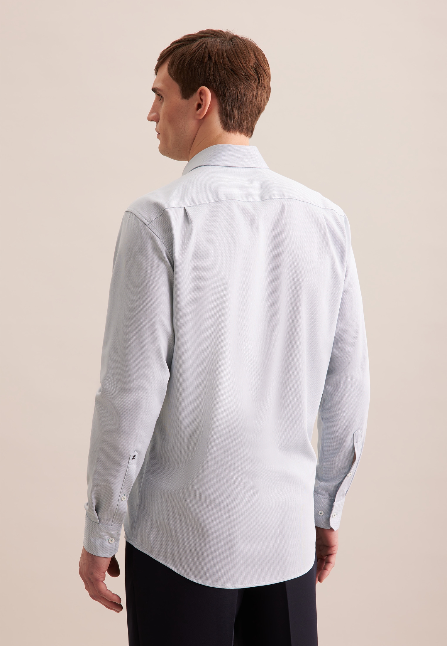 seidensticker Businesshemd »Regular« Regular 1/1 Kentkragen Struktur