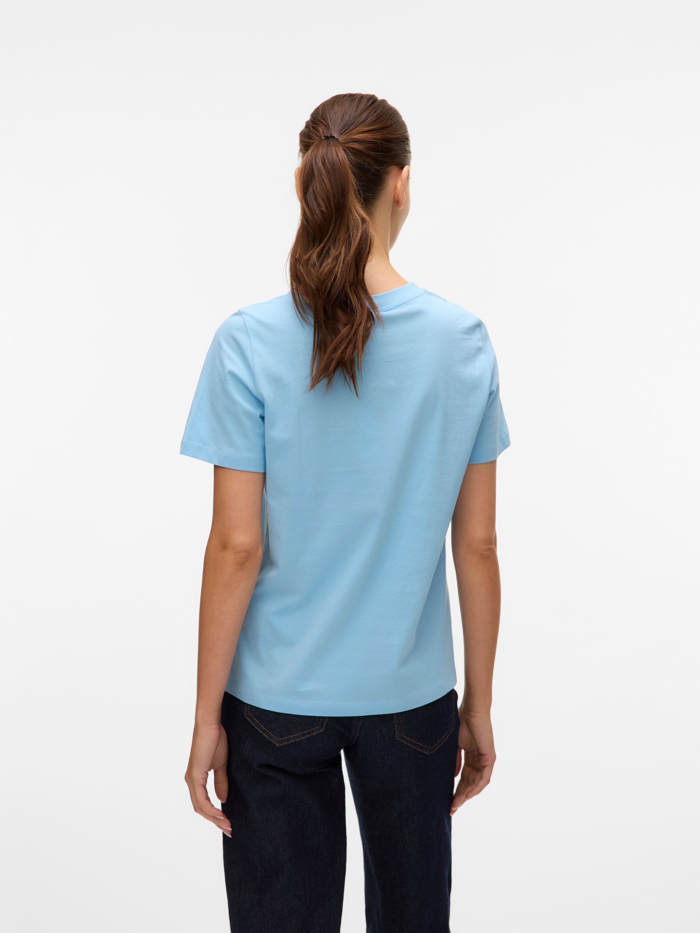 Vero Moda Kurzarmshirt »VMPAULINA SS T-SHIRT GA JRS NOOS«