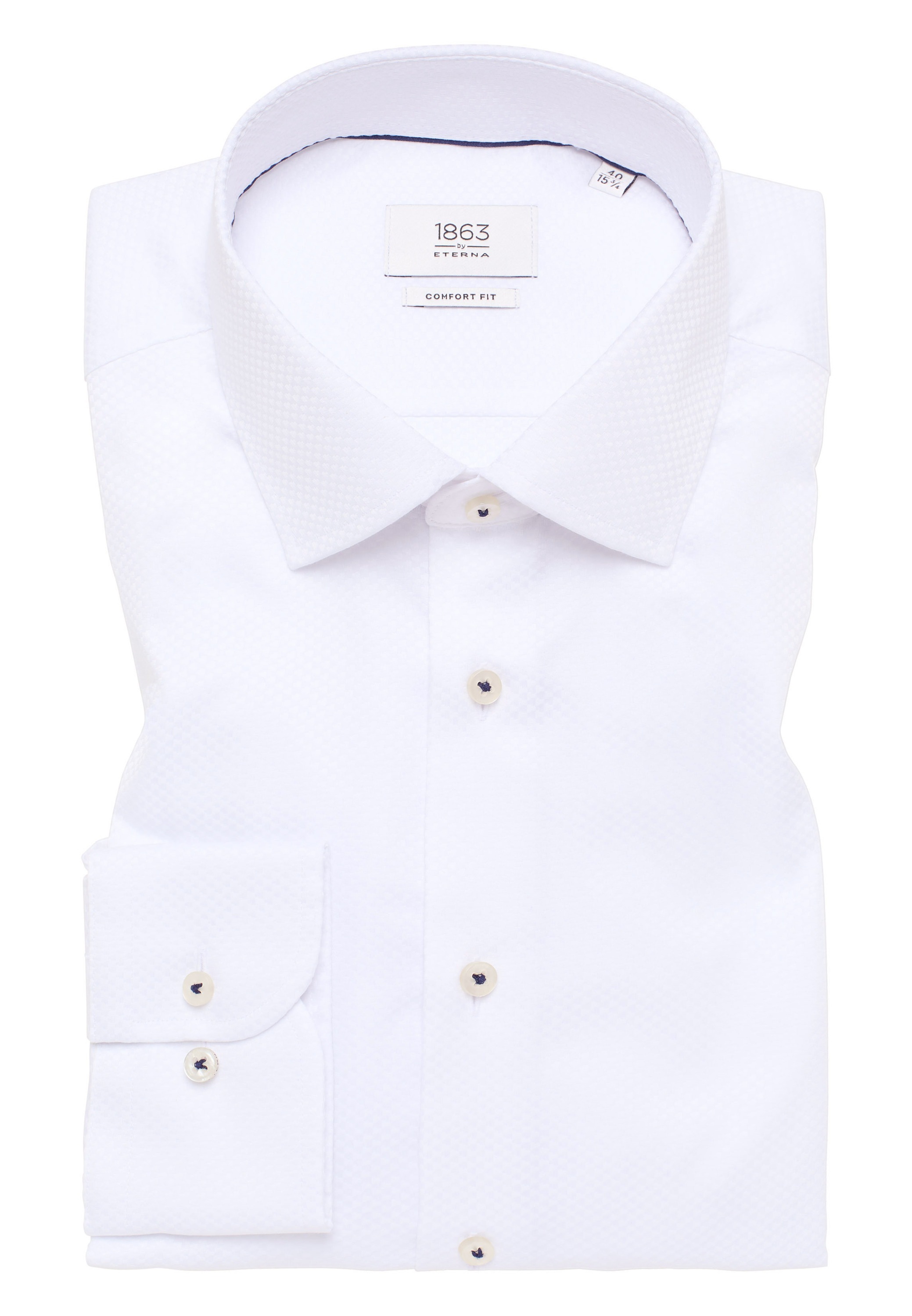 Eterna Langarmhemd »COMFORT FIT« NON IRON (bügelfrei)