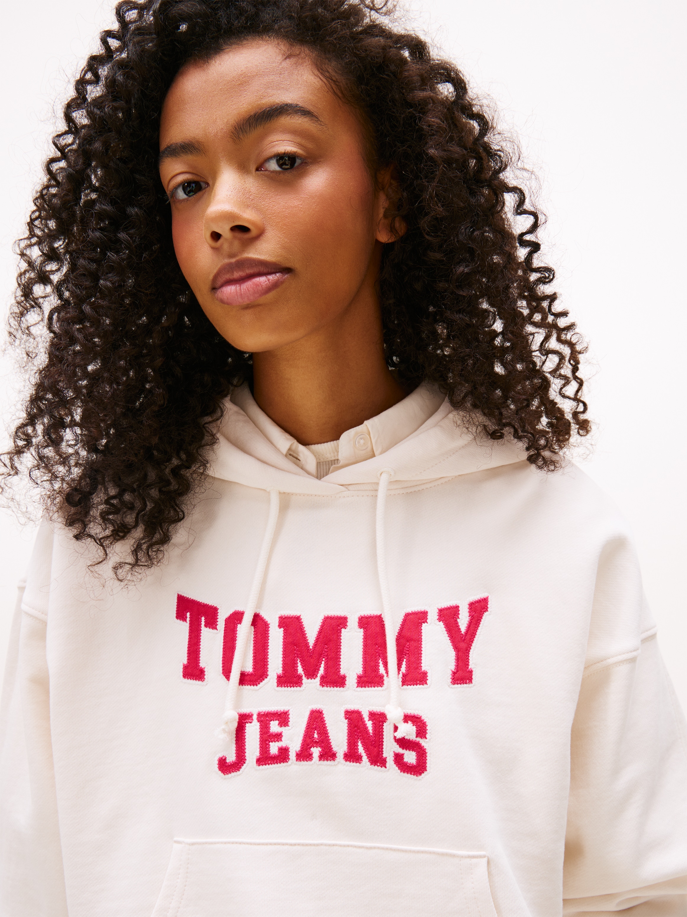 Tommy Jeans Sweat à capuche »TJW BXY CRP VARSITY HOODIE«
