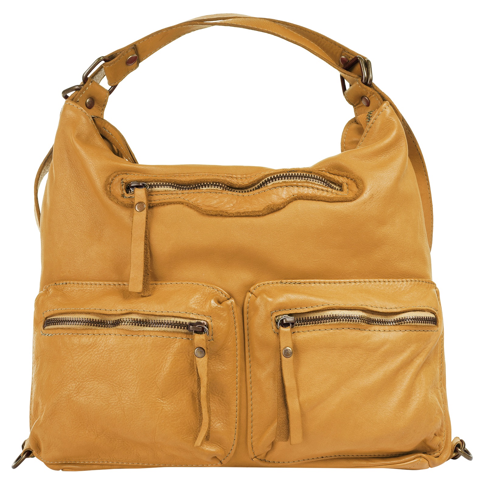 Samantha Look Shopper, echt Leder, Made in Italy