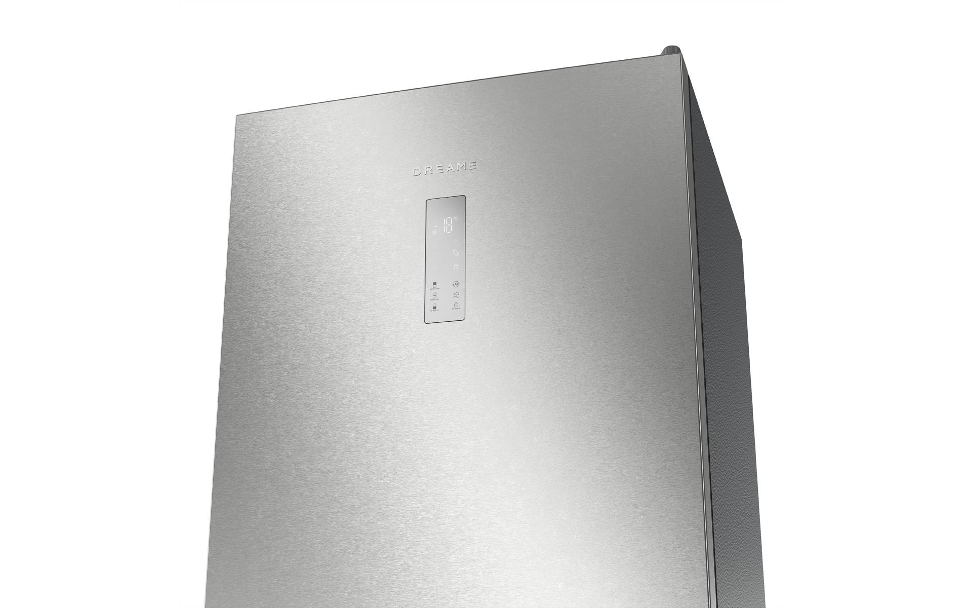 Dreame Kühl-/Gefrierkombination »DRB450WMBDEU« 201 cm hoch 59,5 cm breit Viel Platz, Leise, Modernes Design