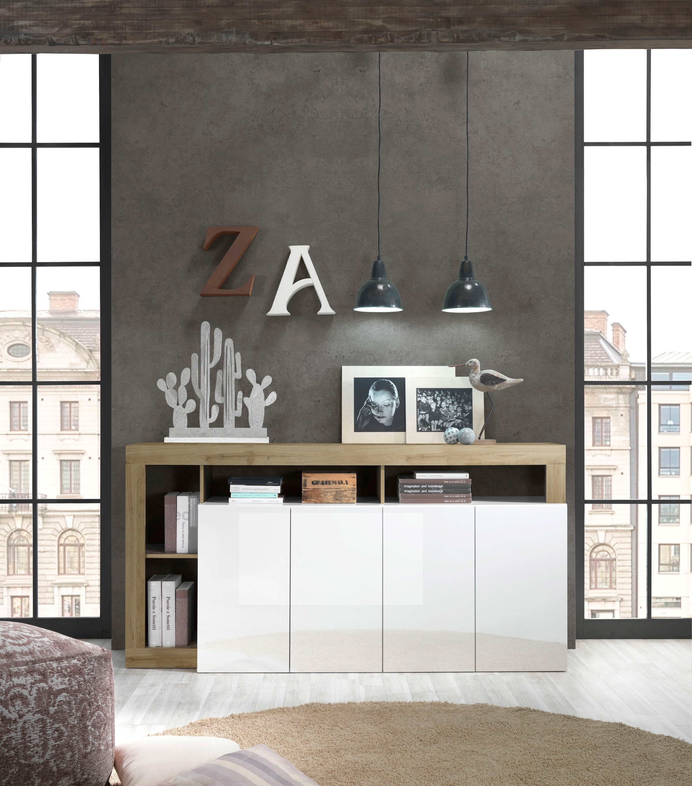 Image of Home affaire Sideboard "Hamburg" Breite 184 cm