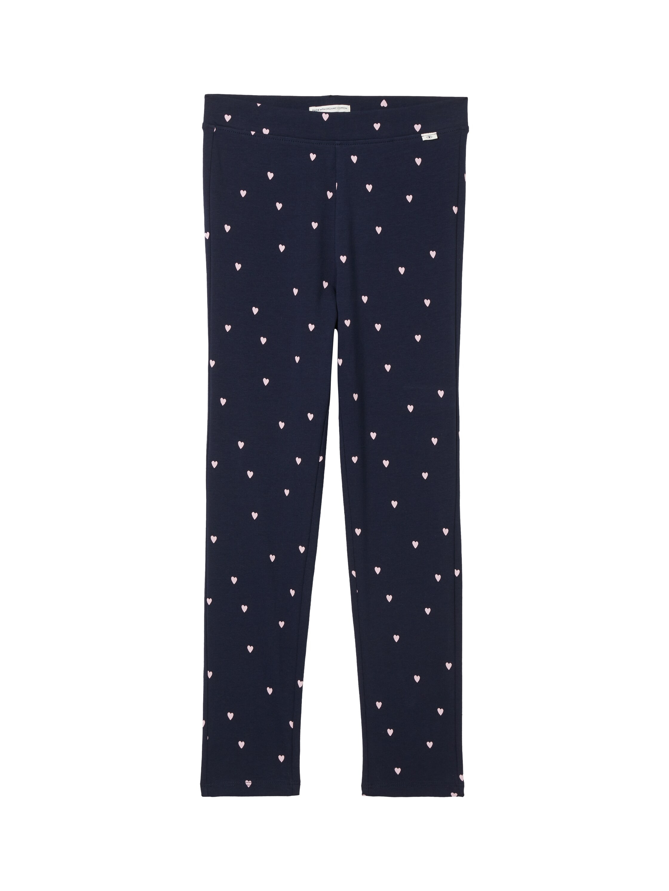 TOM TAILOR Leggings, mit Herz-Allover-Print