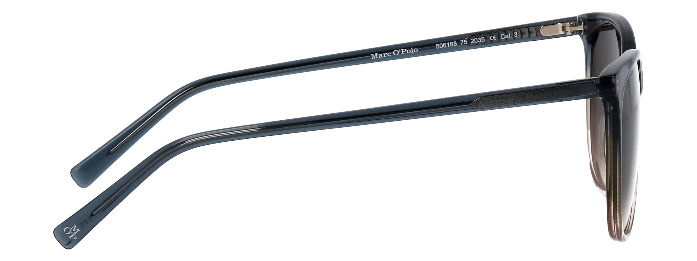 Marc O'Polo Lunettes de soleil »Modell 506188« Form Feminin, Logoschriftzug auf Bügel, Kunststofffassung