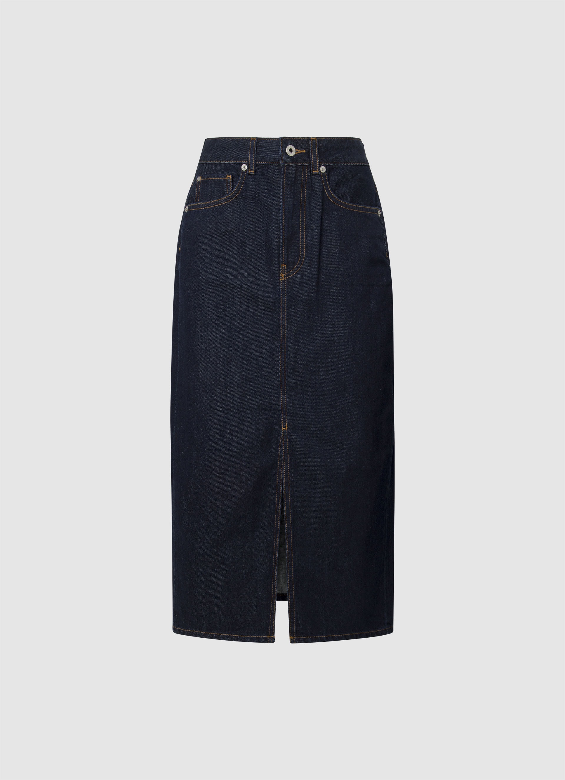 Pepe Jeans Jeansrock »MIDI SKIRT HW«, im 5-Pocket-Stil