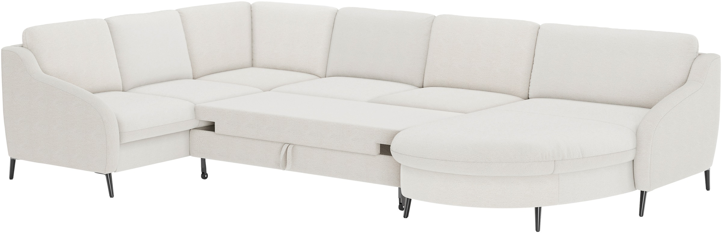 sit&more Wohnlandschaft »Soul U-Form«, wahlweise mit Bettfunktion und Schubkasten