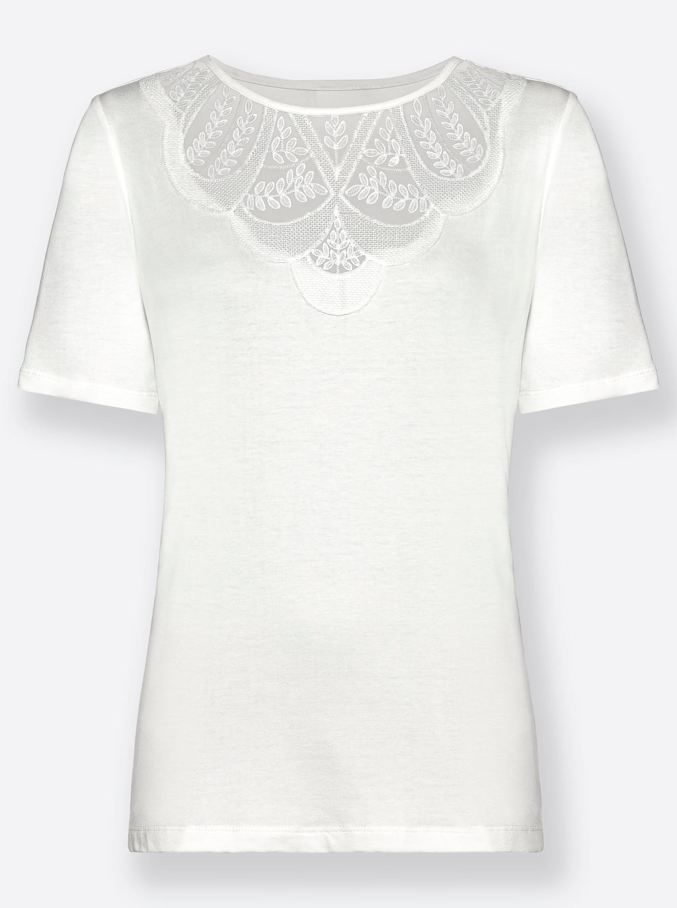 Lady Shirt à col rond »Shirt« 1 cuis