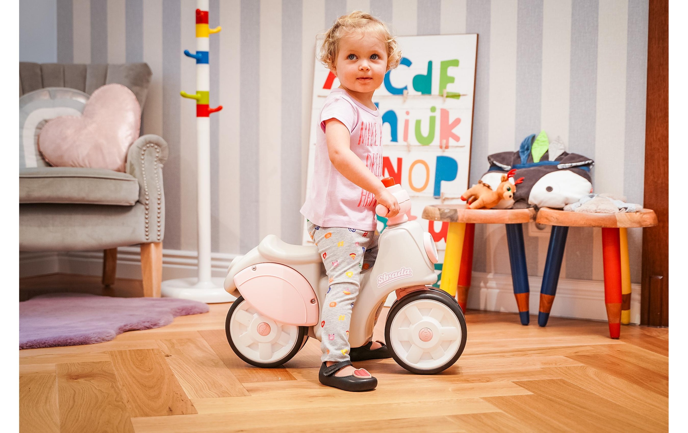 Falk Rutschmotorrad »Rutschfahrzeug Strada Early Years Vespa«