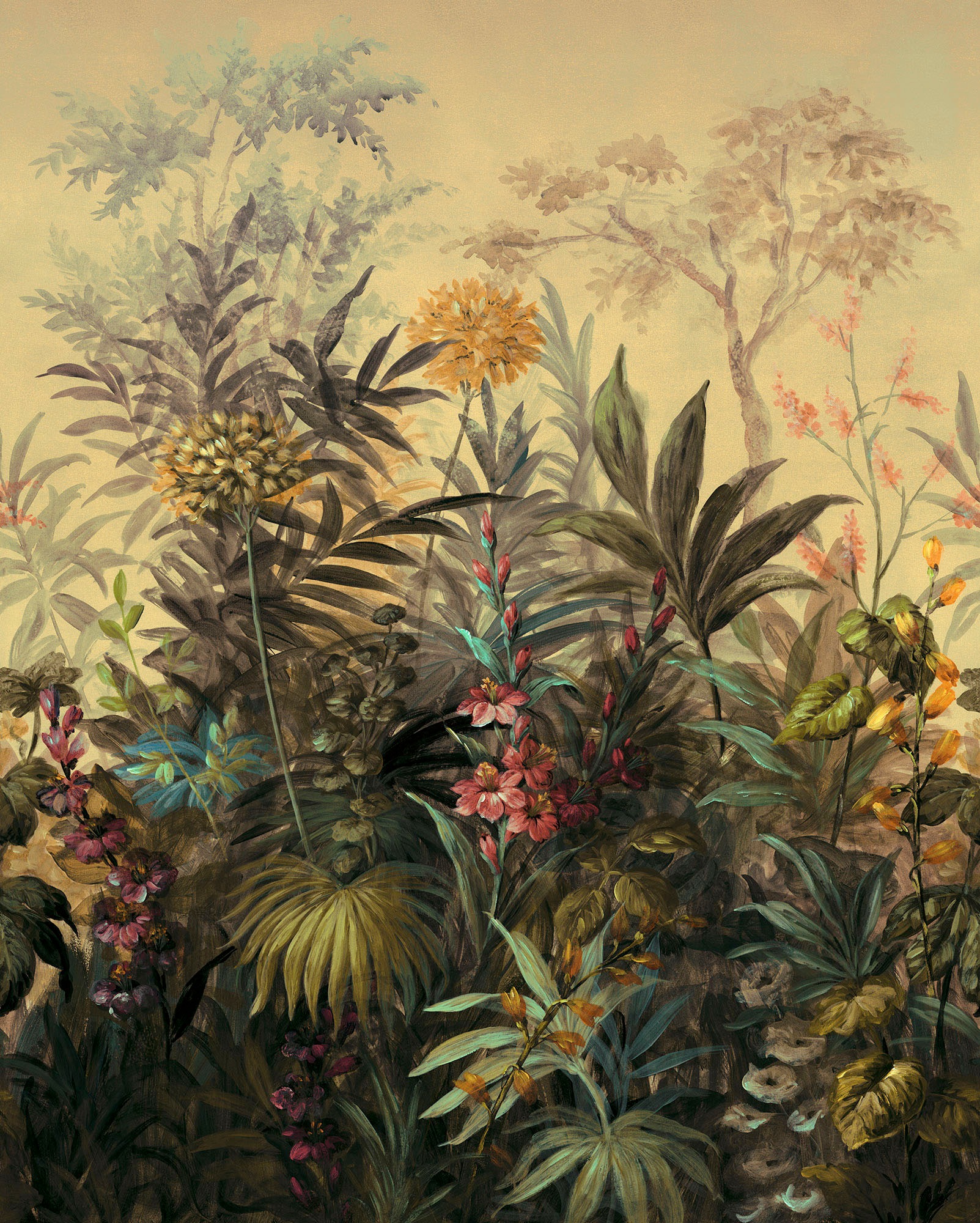 Komar Fototapete »Digitaldruck Vlies - Hernandez - Grösse 200 x 250 cm«, bedruckt, Wohnzimmer, Schlafzimmer