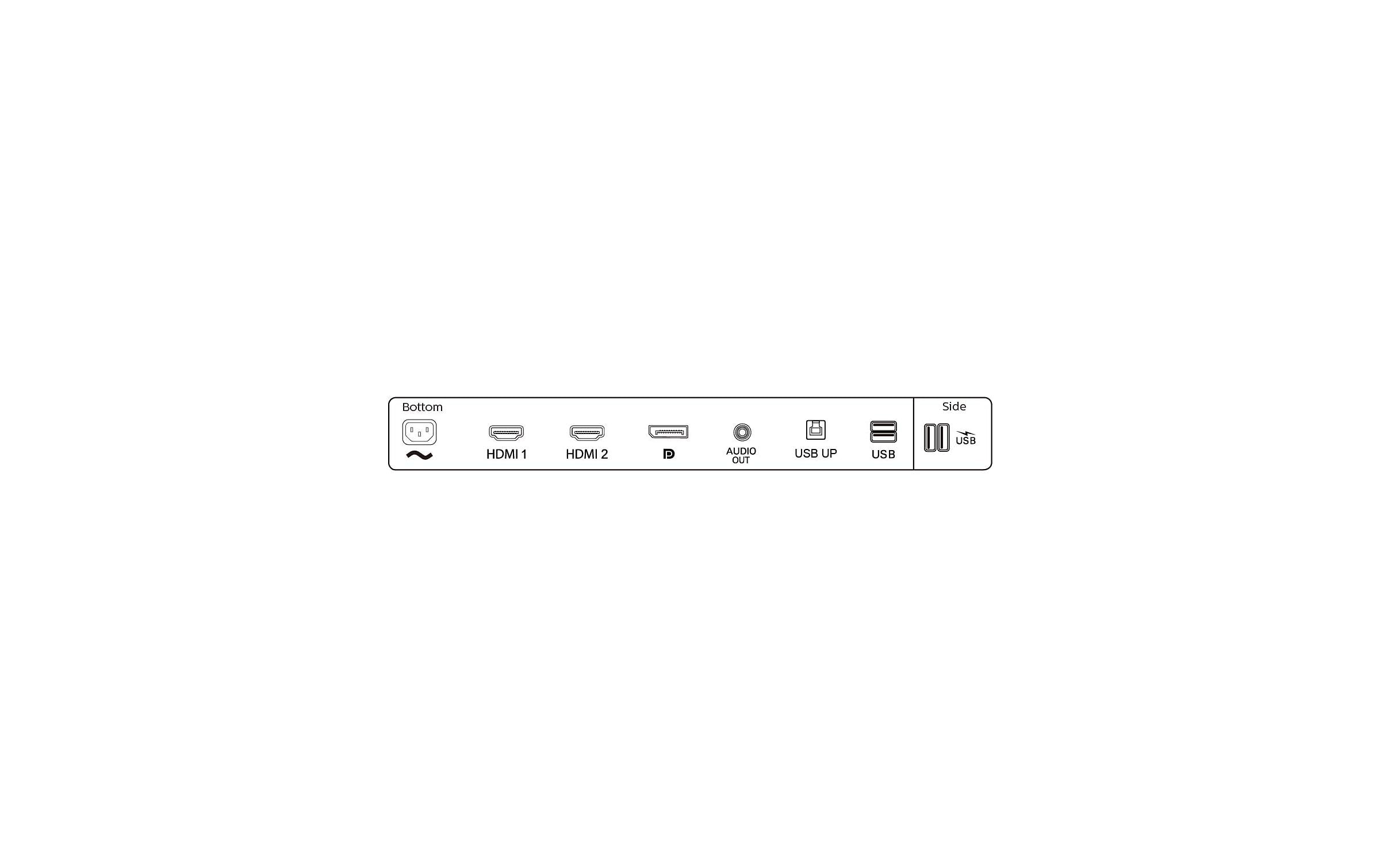 Philips LED-Monitor »278B1/00«, 68,31 cm/27 Zoll, 3840 x 2160 px, 4K Ultra HD, 4 ms Reaktionszeit, 60 Hz