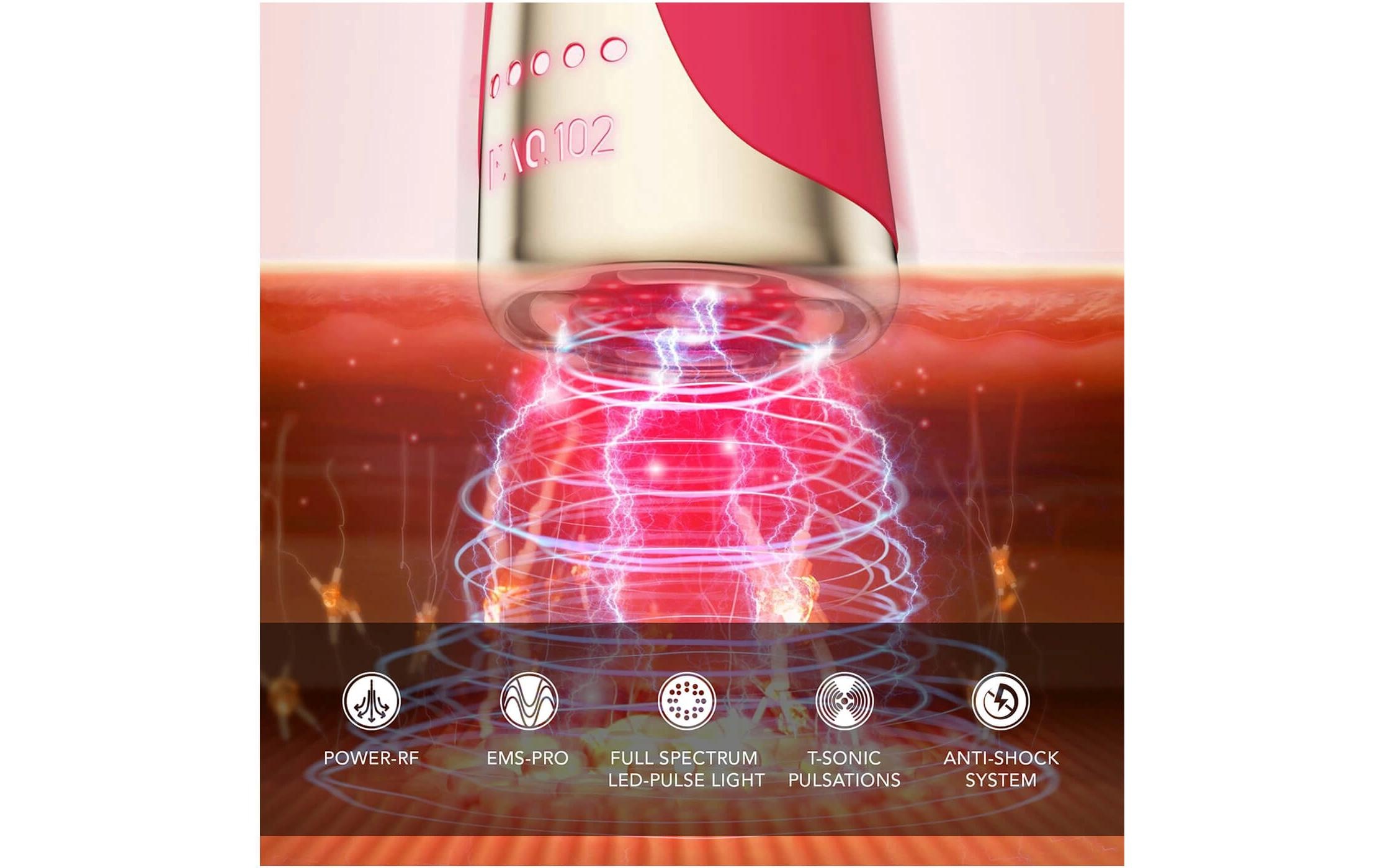 FOREO Anti-Aging-Gerät »FAQ 102« Fortschrittliches Anti-Aging-Gerät mit EMS- und RF-Technologie