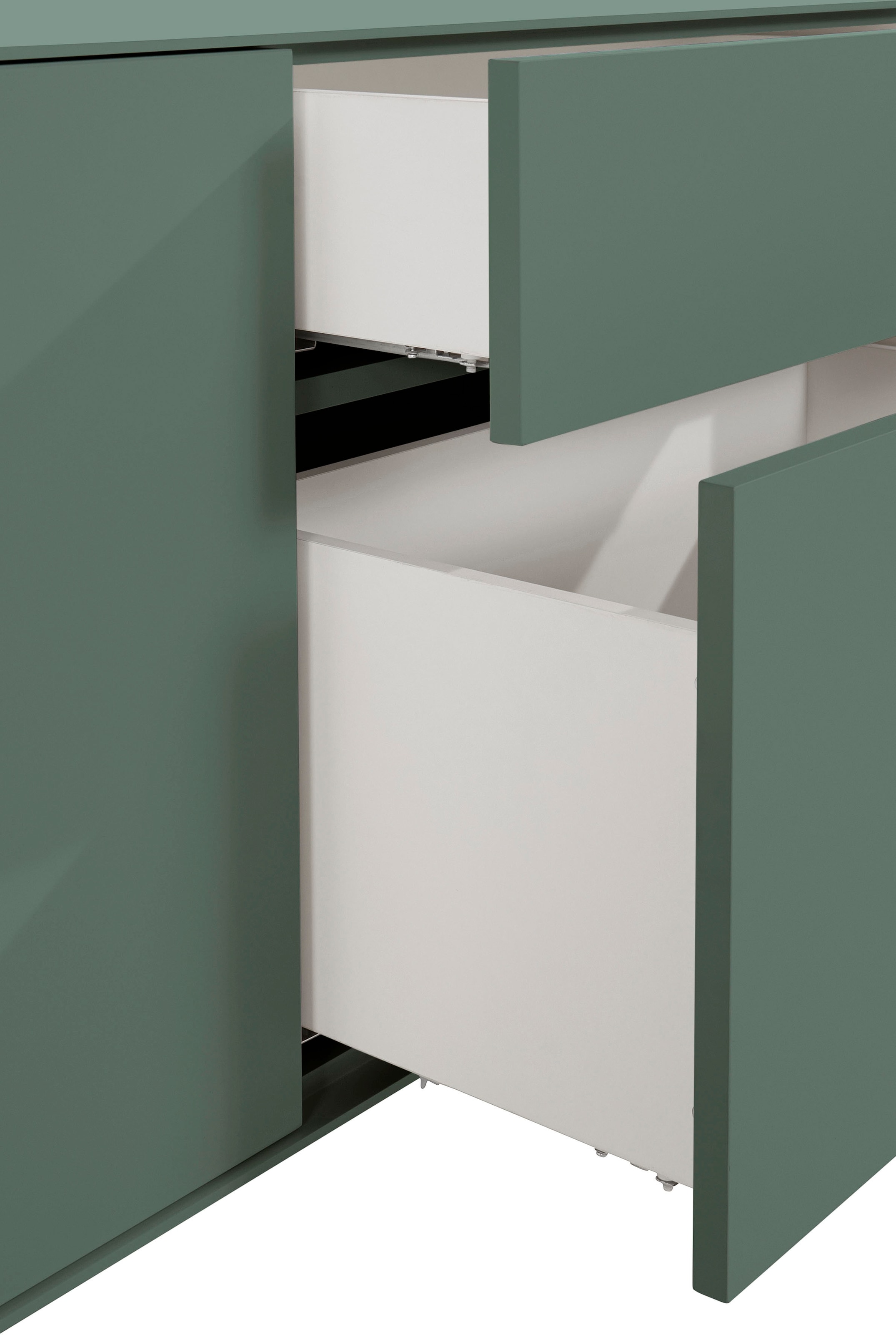 LeGer Home by Lena Gercke Lowboard »Essentials«, (2 St.), Breite: 239cm, MDF lackiert, Push-to-open-Funktion