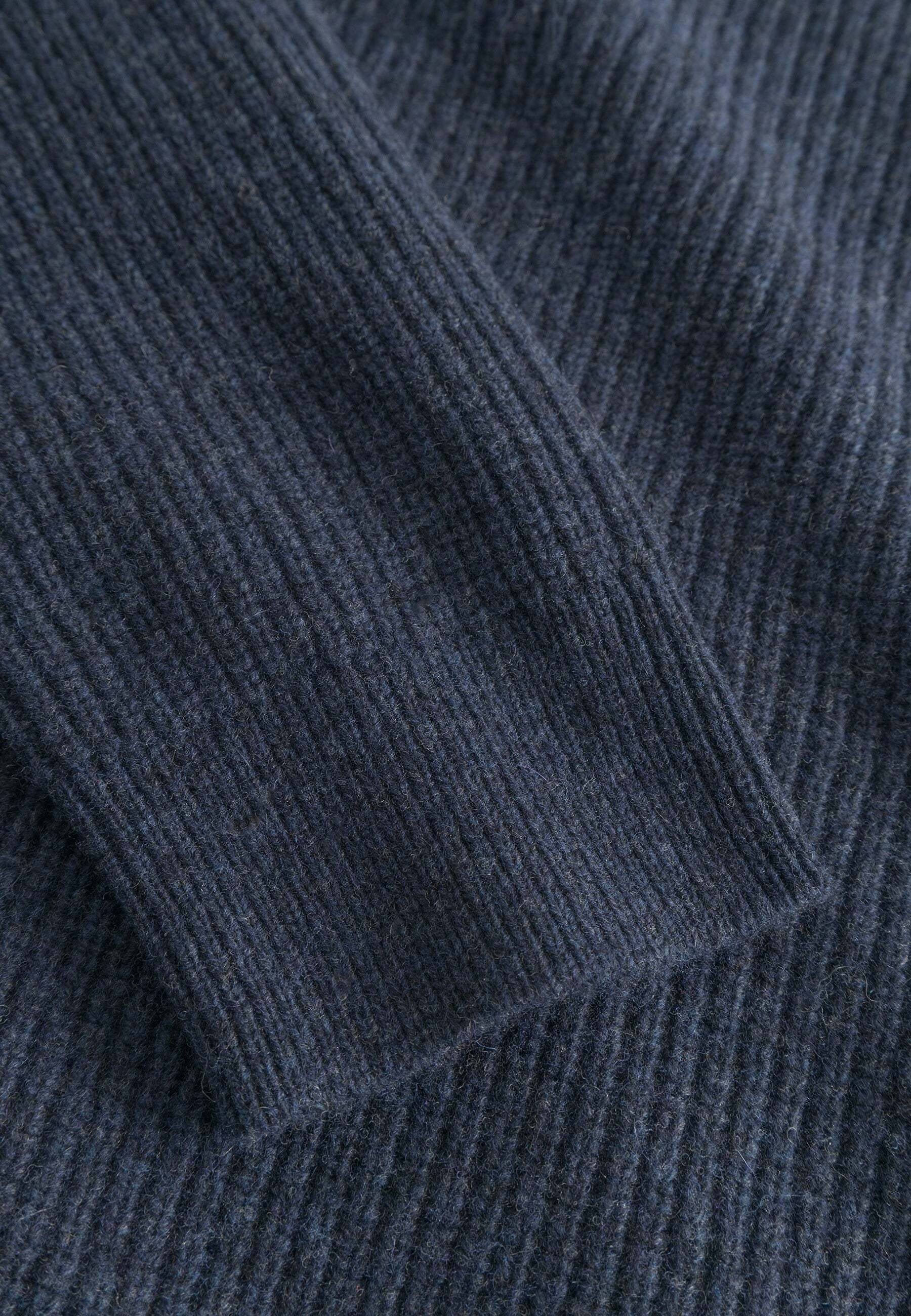 colours & sons Strickpullover »colours & sons Pullover Half-Zip-Lambswool«