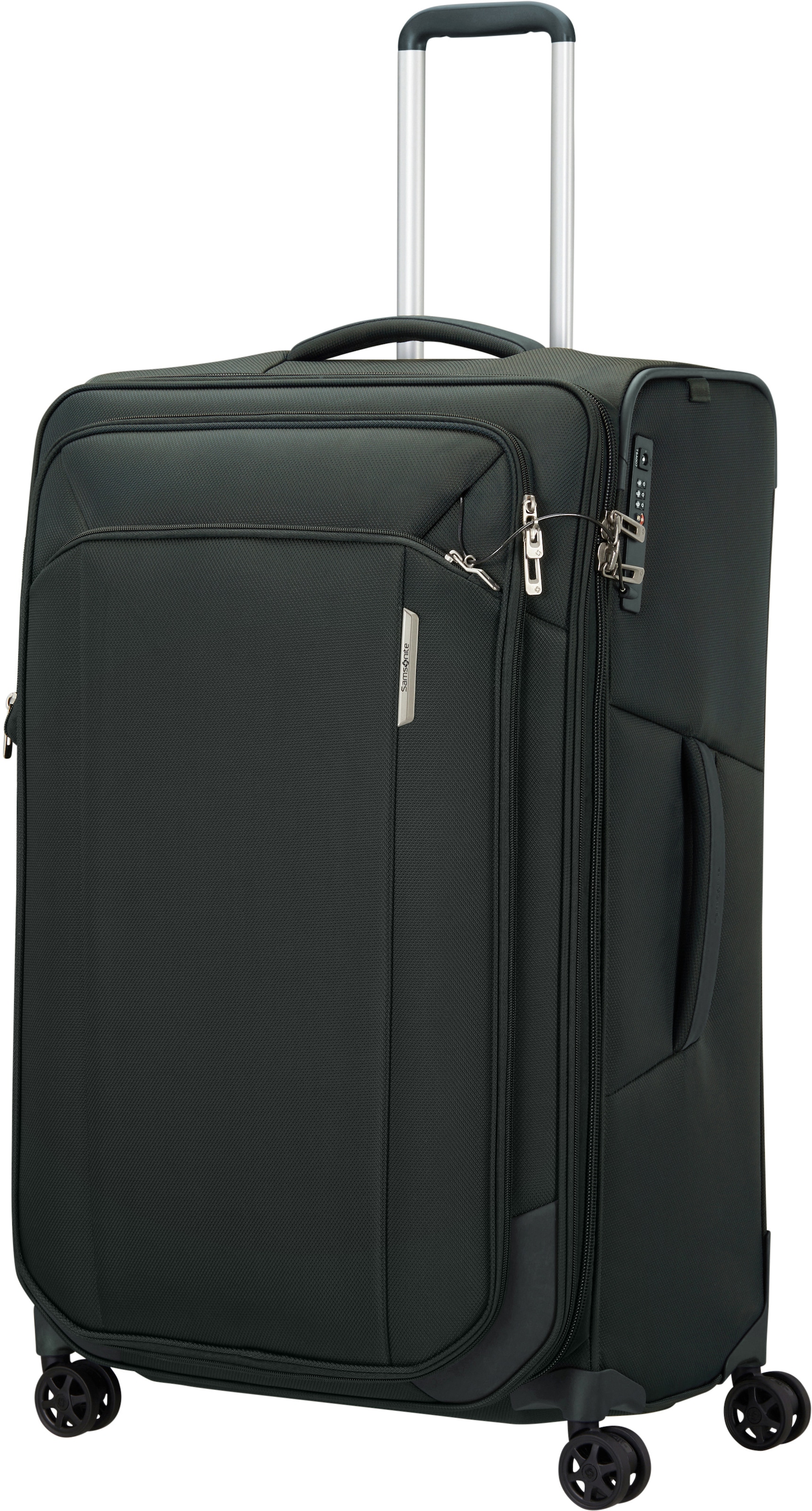 Samsonite Weichgepäck-Trolley »RESPARK exp, verschiedene Grössen und Farben«, 4 Rollen, Reisekoffer Aufgabegepäck Reisegepäck mit Volumenerweiterung