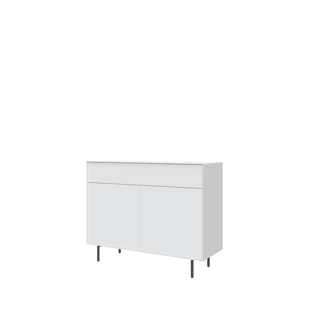 LeGer Home by Lena Gercke Table basse »Essentials, Kommode, Anrichte, Kombikommode, Schrank mit Metallfüssen« Breite: 111 cm, UV lackiert, Push-to-open-Funktion