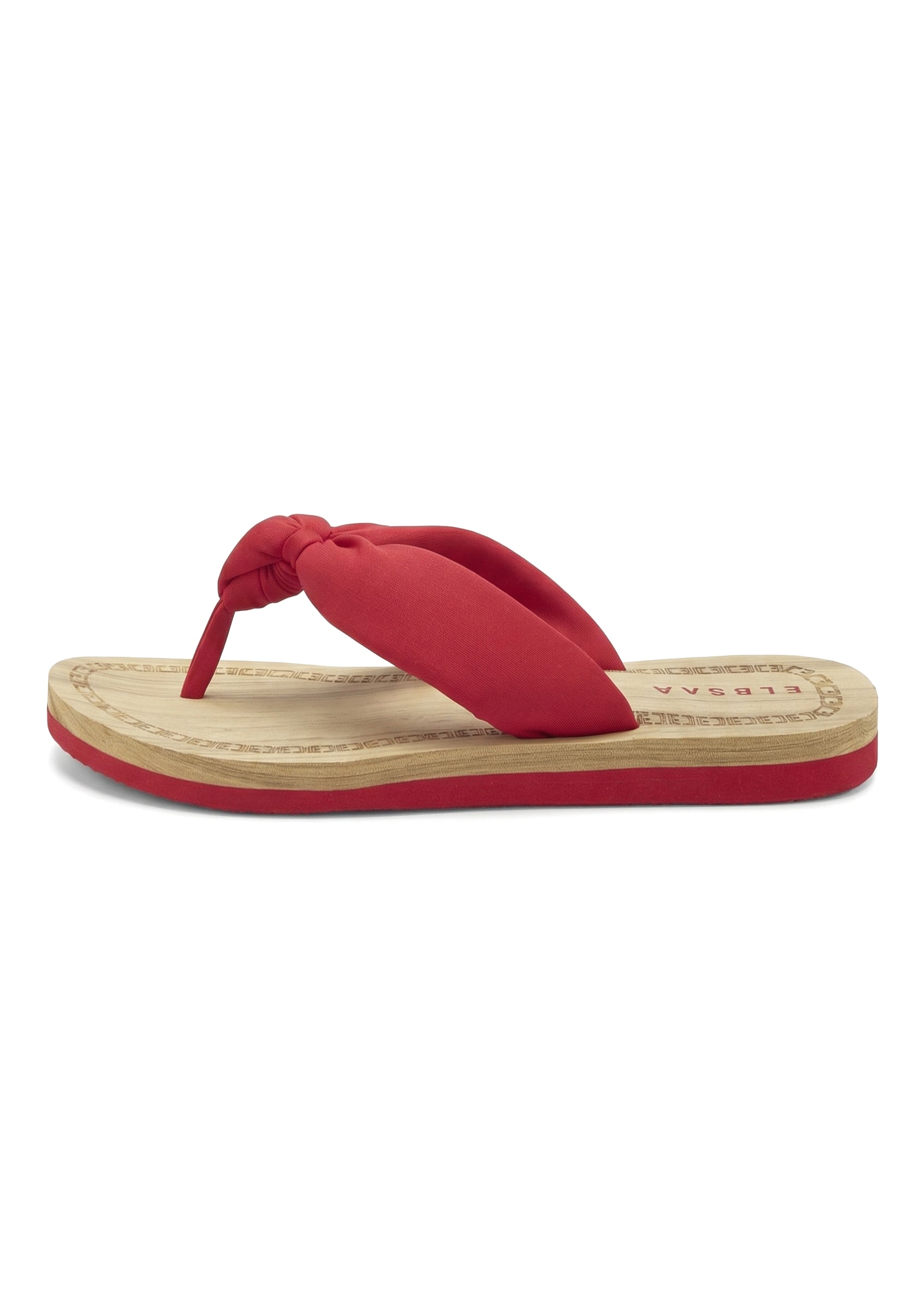 Elbsand Badezehentrenner »Sandale,Badelatsche,Flip Flop,Mule, Pantolette,Badeschuhe,Sommerschuhe«  Zehentrenner mit wasserabweisender und ultraleichter Sohle VEGAN