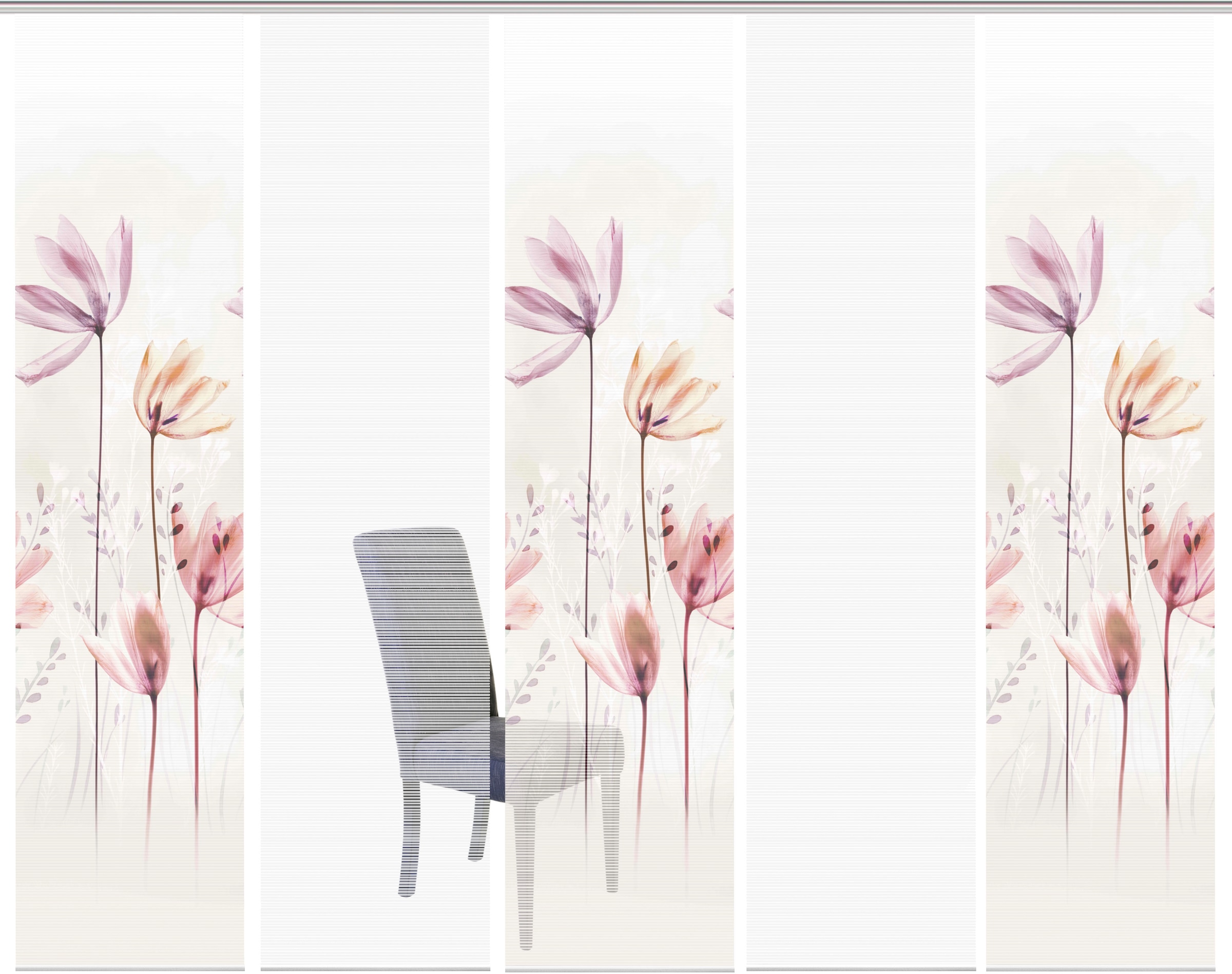 Vision S Schiebegardine »KUKAT« Paneelwagen 1 Stk. tlg. DIGITALDRUCK