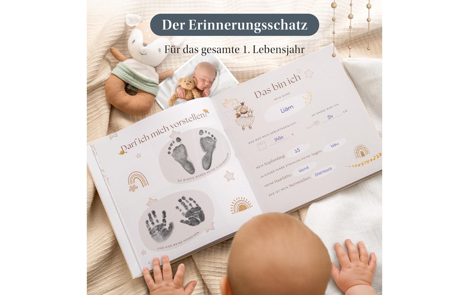   Fotoalbum »Eulentaler Scandi Gold Leinen, 92 Seiten«