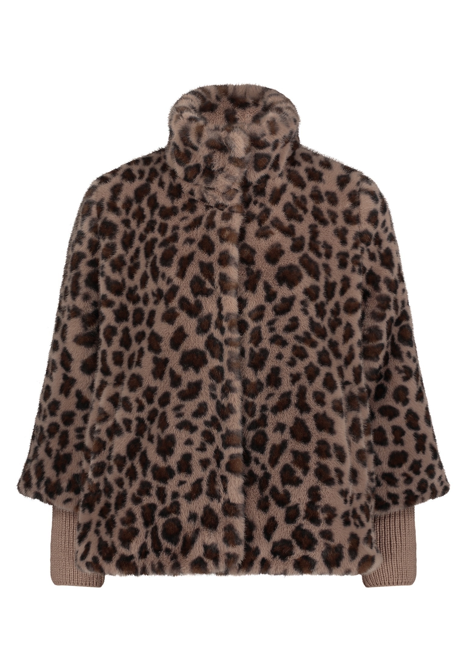 Betty Barclay Veste en peluche avec motif léopard