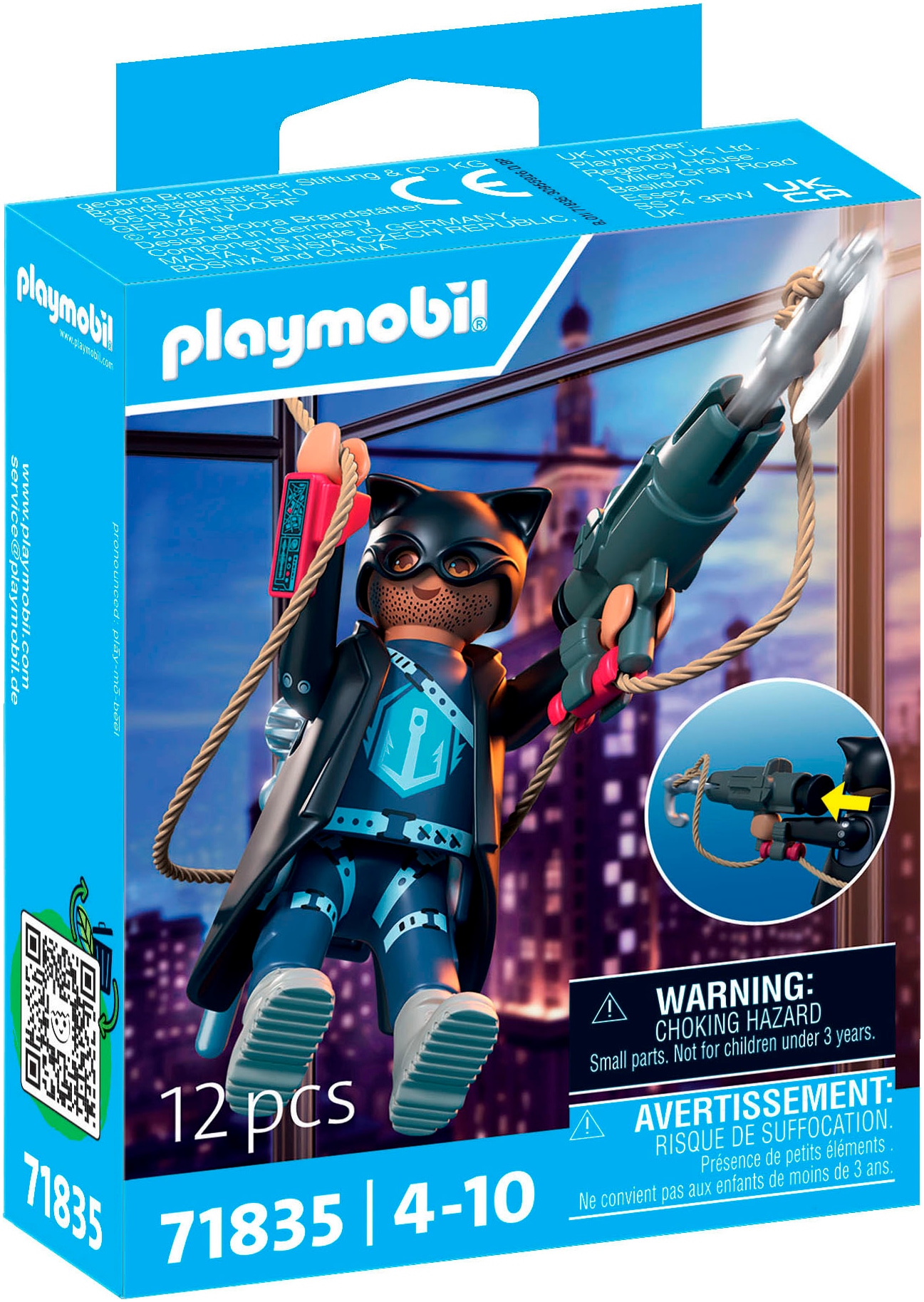 Playmobil® Konstruktions-Spielset »Schatten-Held (71835), Heroes«