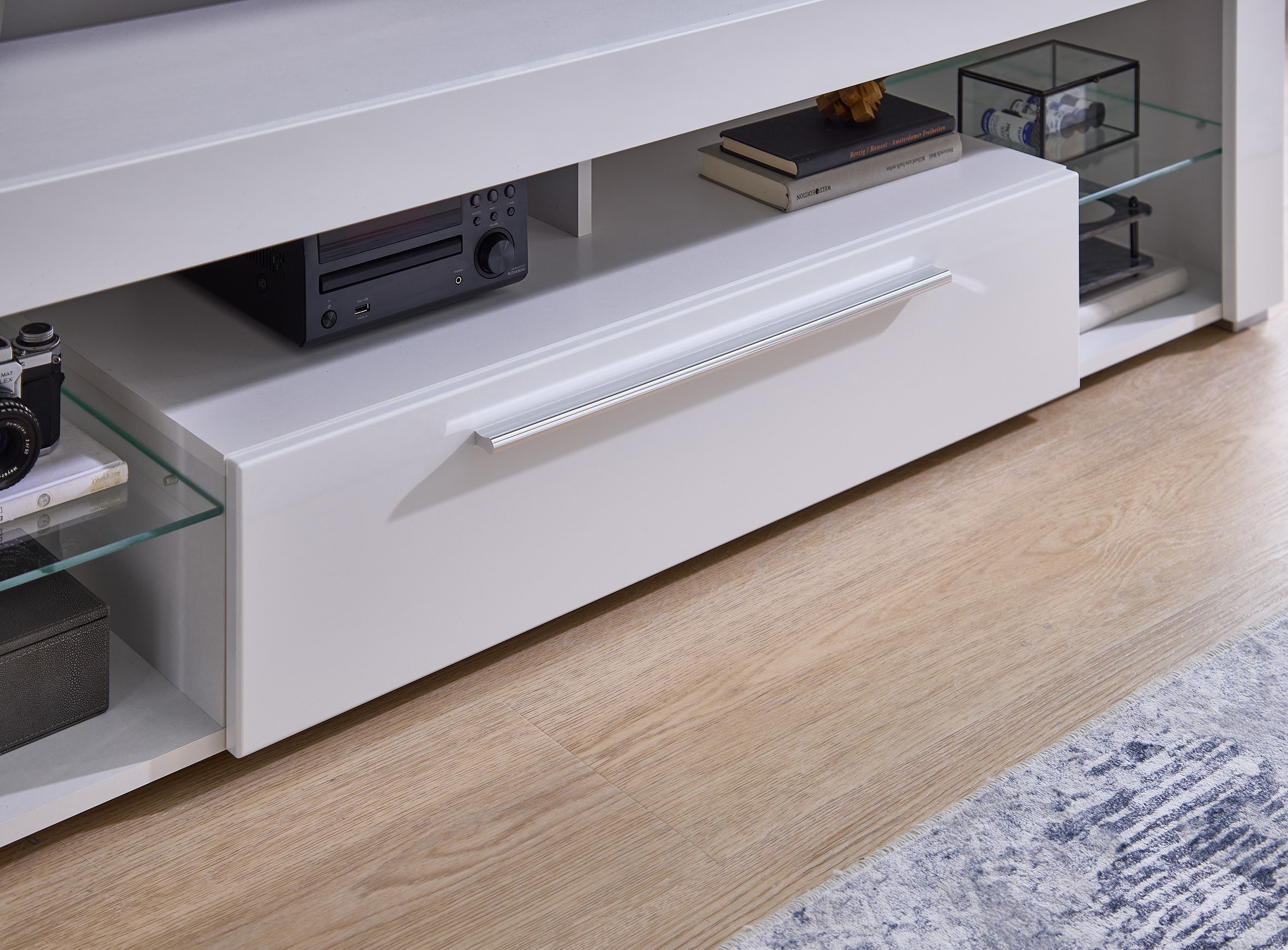 Stolkom Meuble TV »Goal« Oberboden bis 25 kg belastbar, 1 Klappe mit Griff