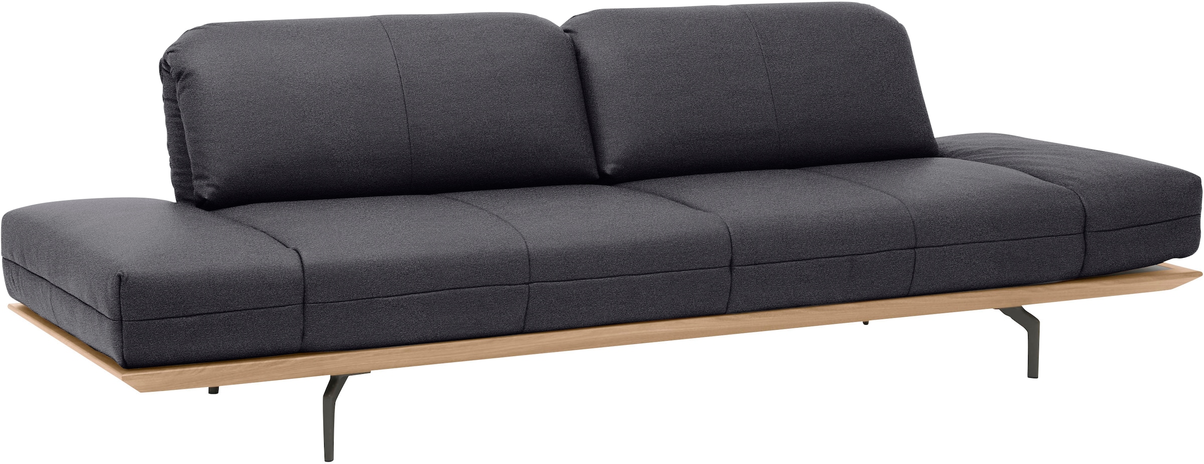 Creation BY ROLF BENZ 4 places »CR.420, Designsofa, Loungesofa« en 2 qualités, cadre en chêne naturel ou noyer, largeur 252 cm