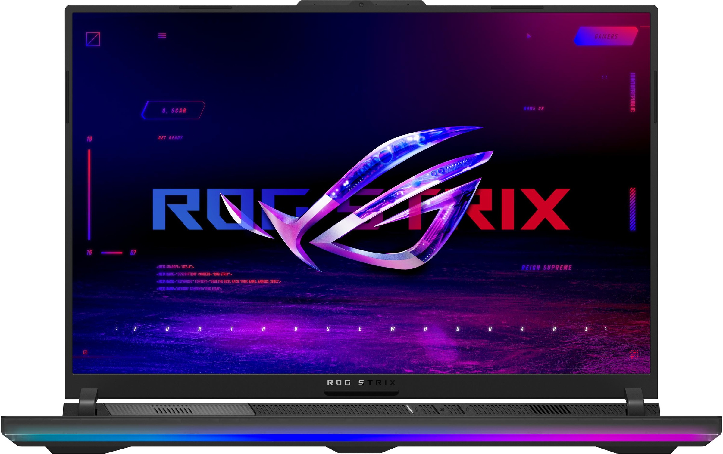 Asus Gaming-Notebook »ROG Strix SCAR 18«, 45,54 cm, / 18 Zoll, Intel, Core i9, GeForce RTX 4090, 2000 GB SSD