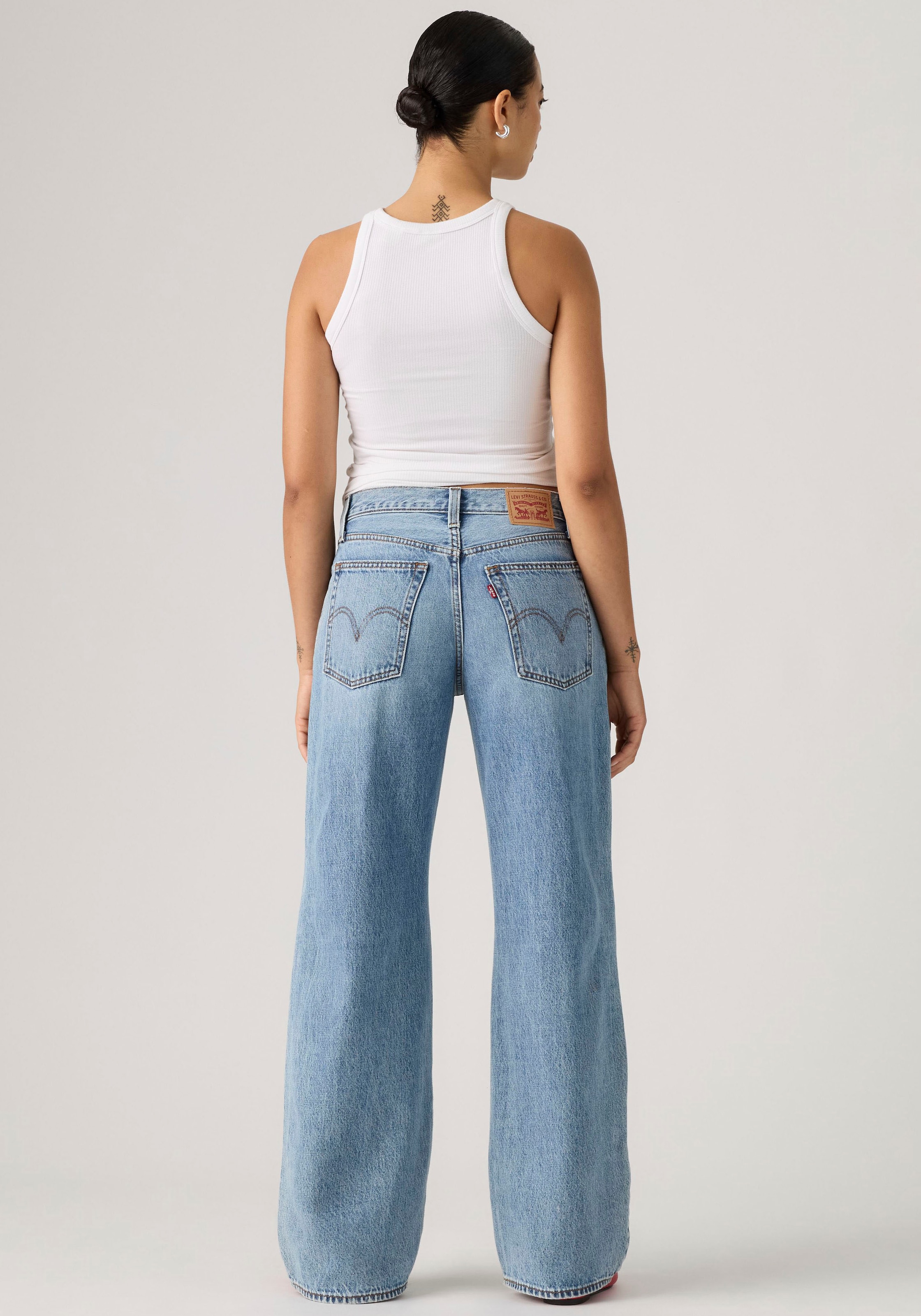 Levi's® 5-Pocket-Jeans »MIDDY BALLOON« mit weitem Bein