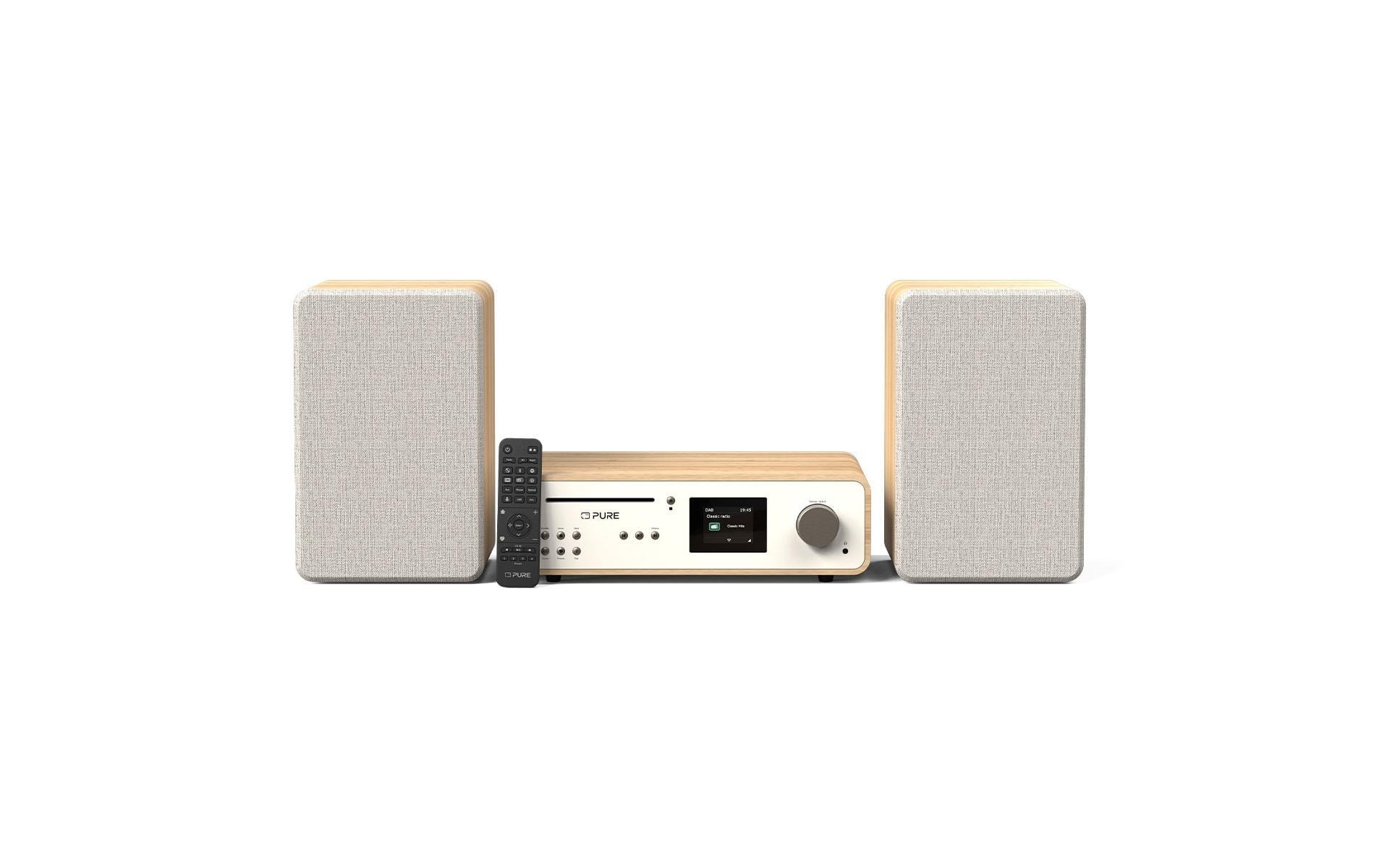 Pure Stereoanlage »Classic Stereo«, (Bluetooth-WLAN Digitalradio (DAB+)-Internetradio-FM-Tuner 100 W)