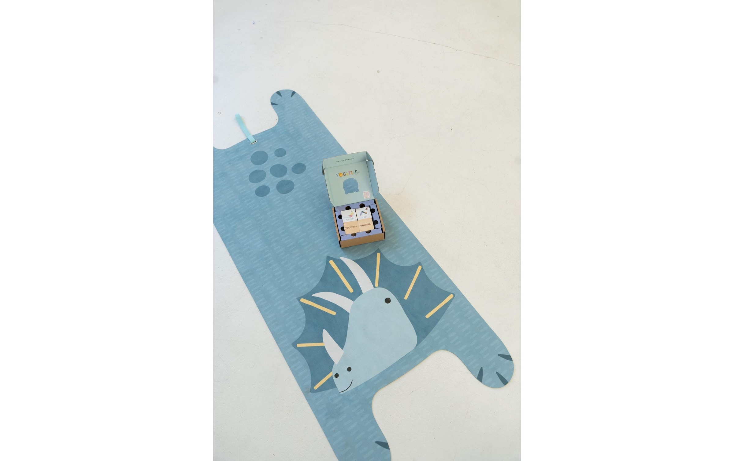   Tapis de jeu »Yogitier Diego der Dino Naturkautschuk Mikrofaser-Velours«
