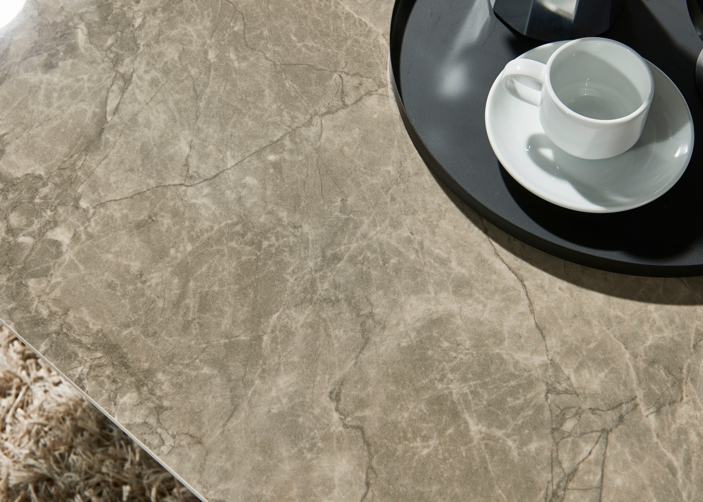 Stolkom Table basse »Gisele« 120 cm breit mit Keramikoberfläche