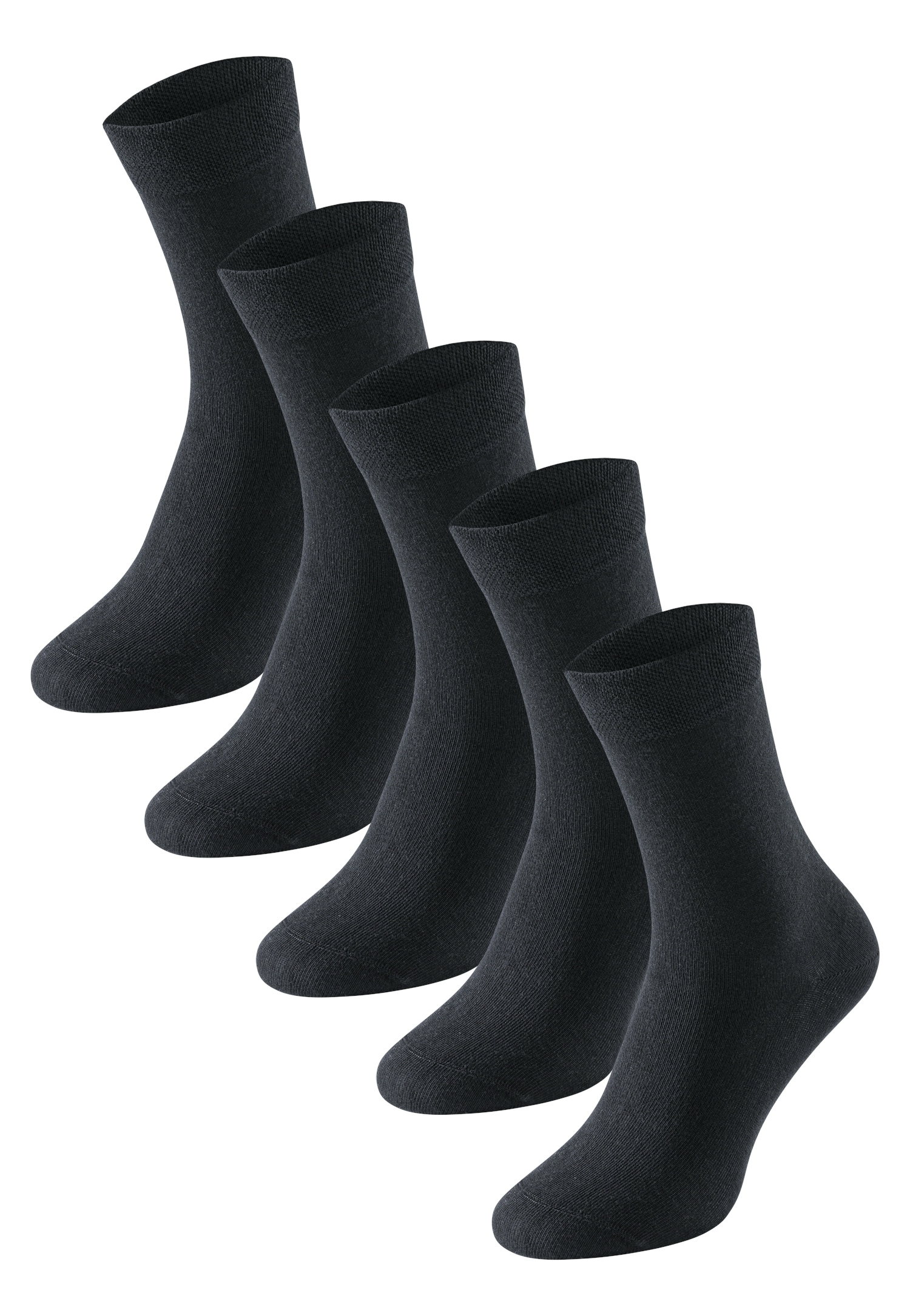 Image of Schiesser Socken "Bluebird" 5 Paar, 5 Paar tlg. mit druckfreiem Bund