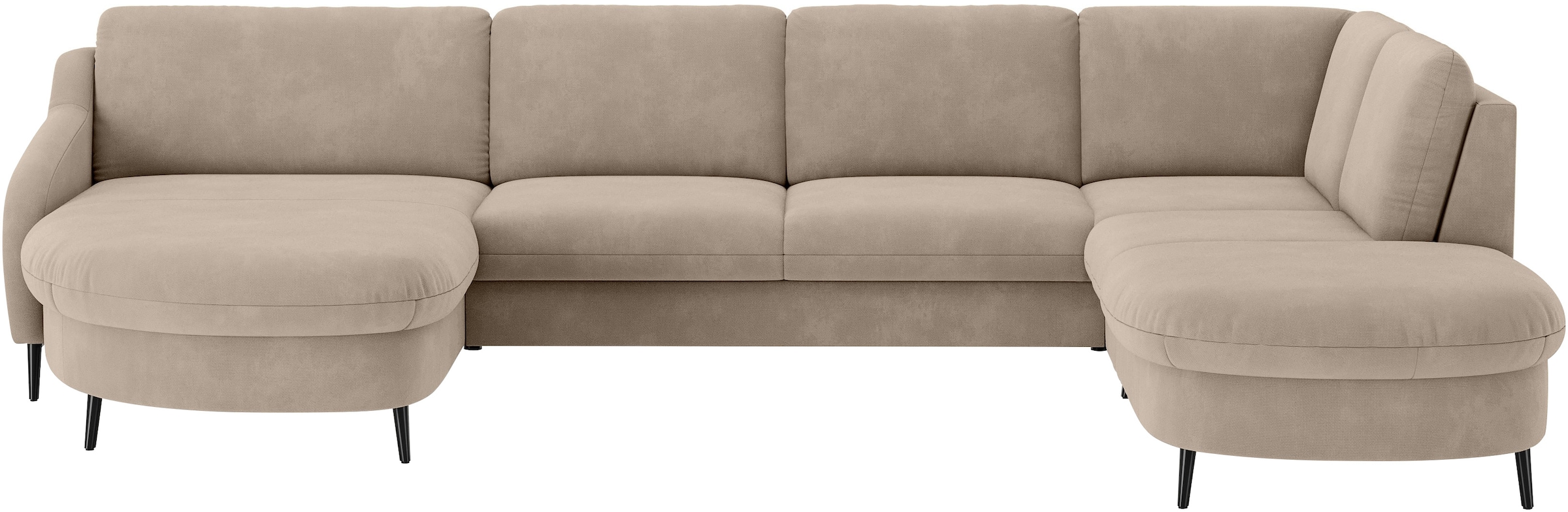 Image of sit&more Wohnlandschaft "Soul U-Form" wahlweise mit Bett und Bettkasten