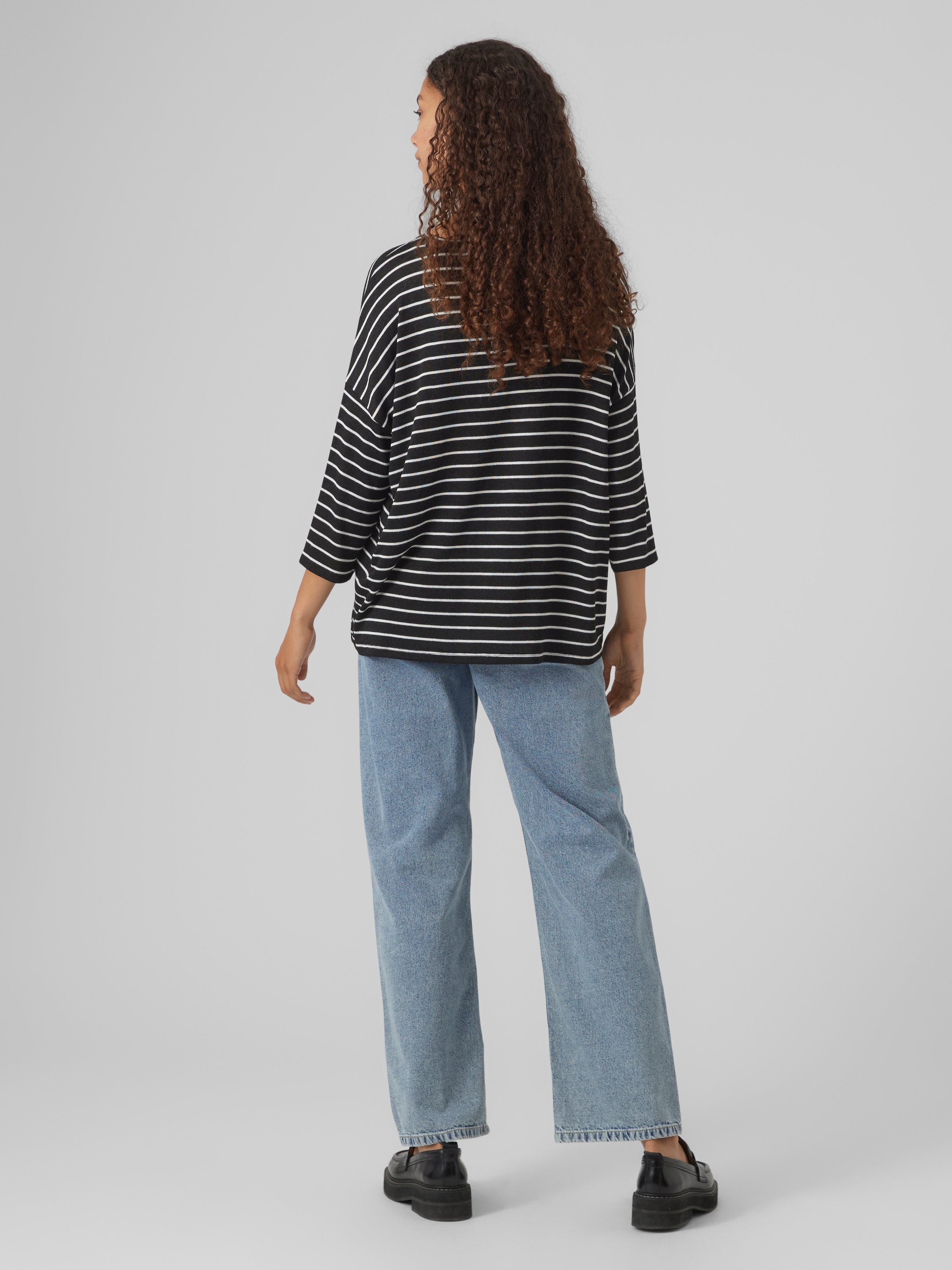 Vero Moda Rundhalspullover »VMBRIANNA 3/4 PULLOVER BOO REP«