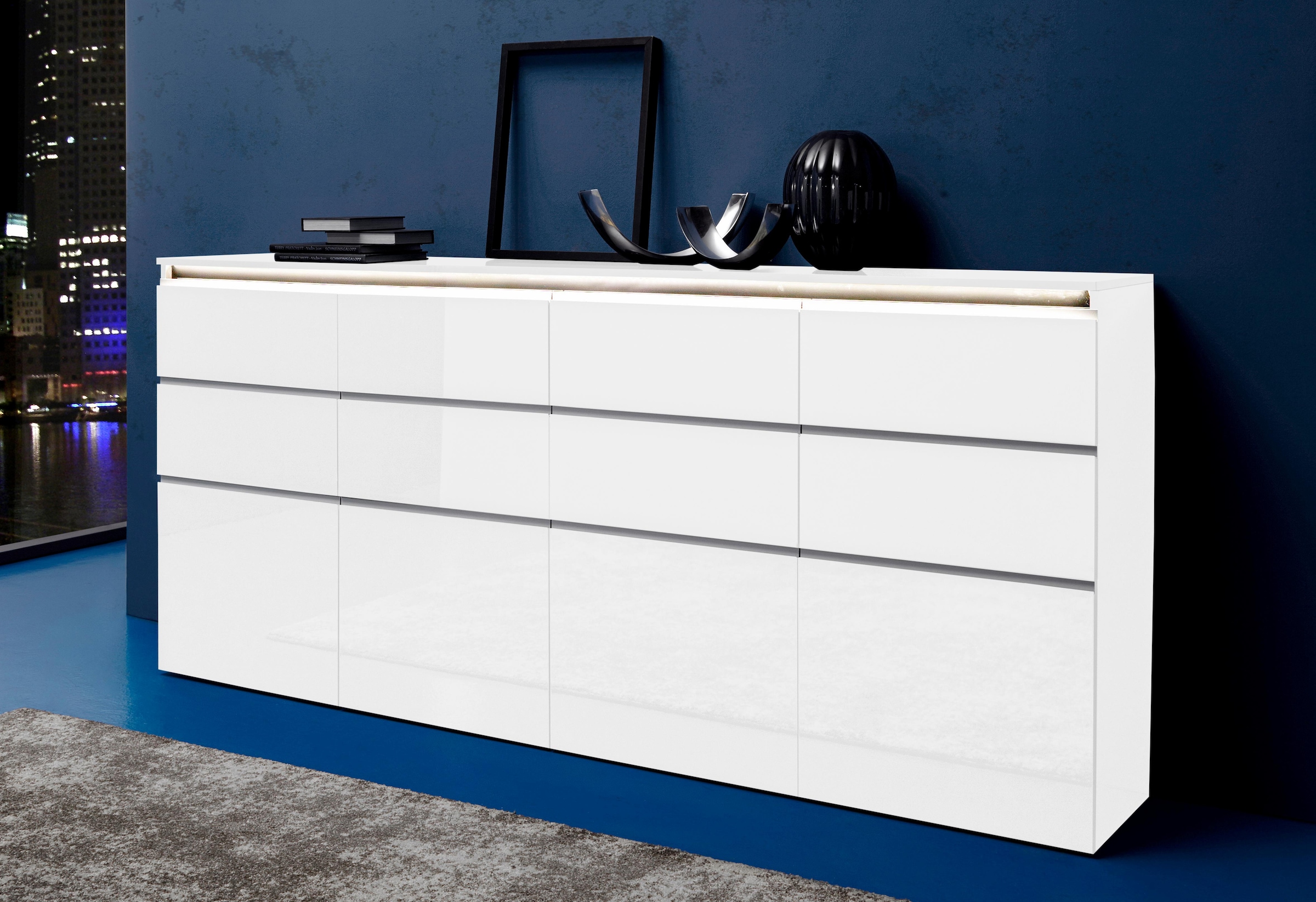 INOSIGN Highboard »Magic«, Breite 240 cm, ohne Beleuchtung