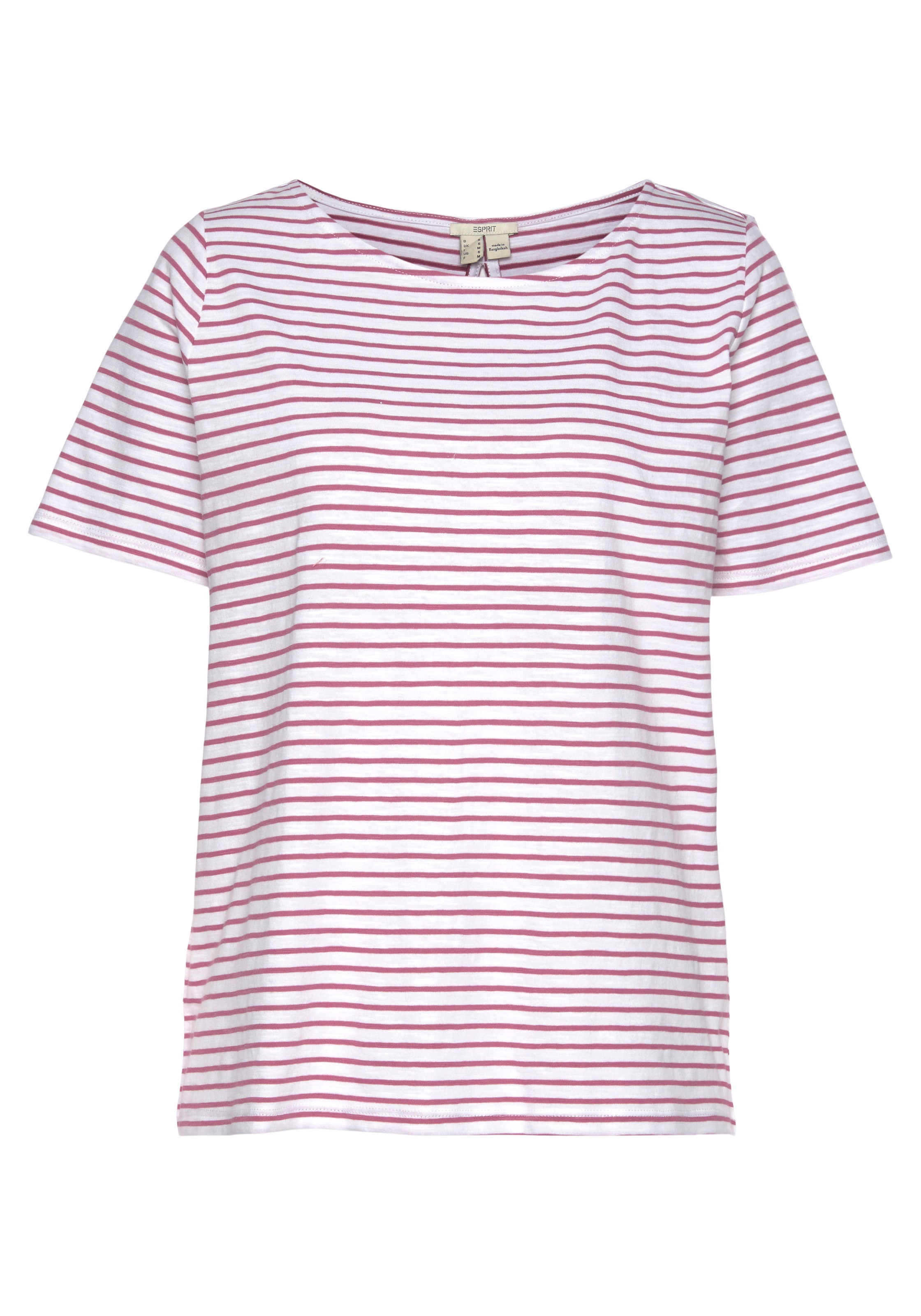 Image of Esprit T-Shirt, mit raffiniertem Schlitz und Knotendetail im Rücken bei Ackermann Versand Schweiz