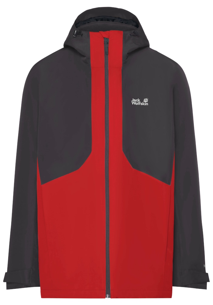 Jack Wolfskin 3-in-1-Funktionsjacke »STONETRAIL 3IN1 JKT M« für Sportmode und Outdoormode, sportlicher Stil, 3-in-1-Funktionsjacke