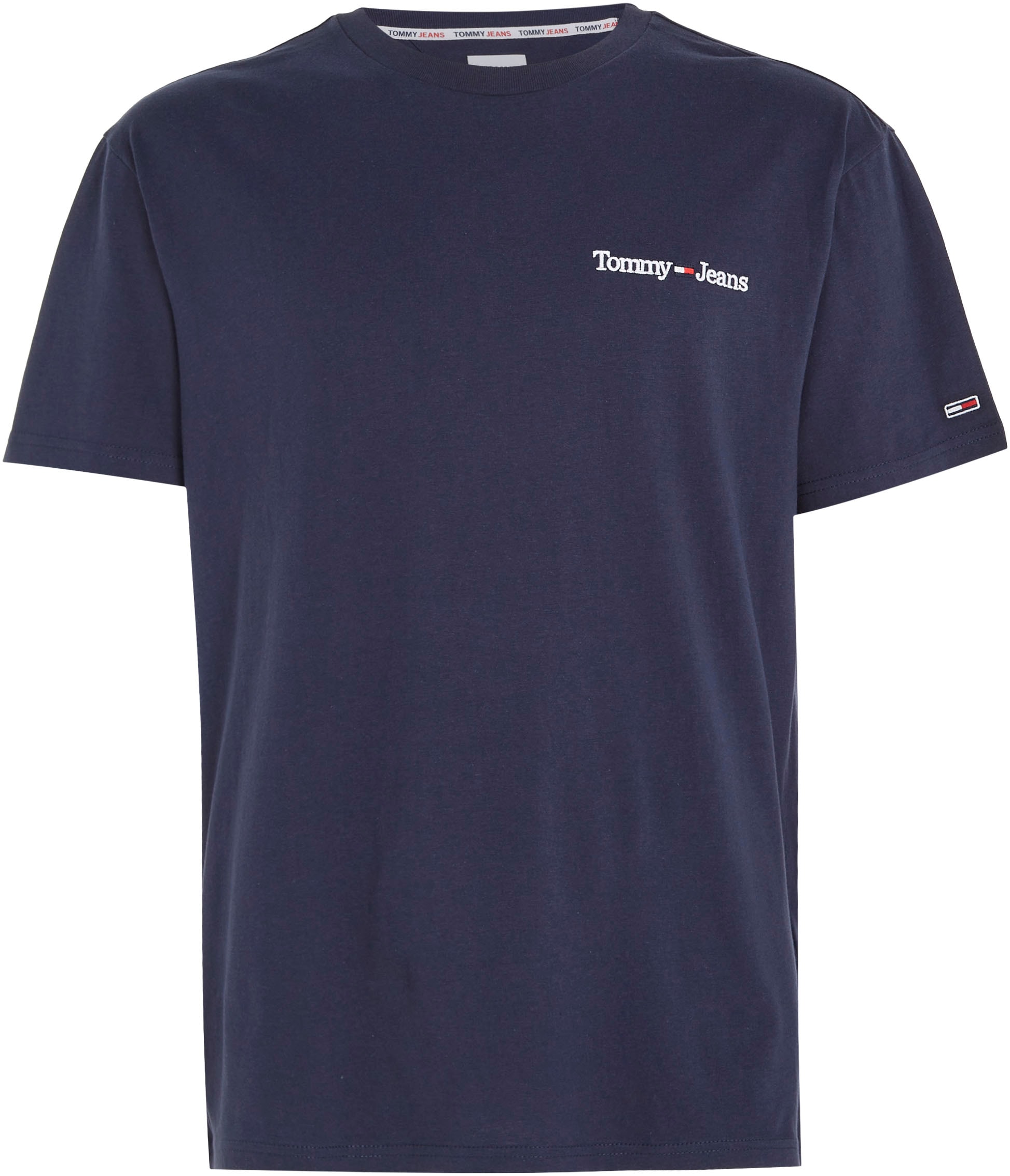 ♕ Tommy T-Shirt auf Rundhalsausschnitt versandkostenfrei CHEST CLSC LINEAR »TJM mit TEE«, Jeans