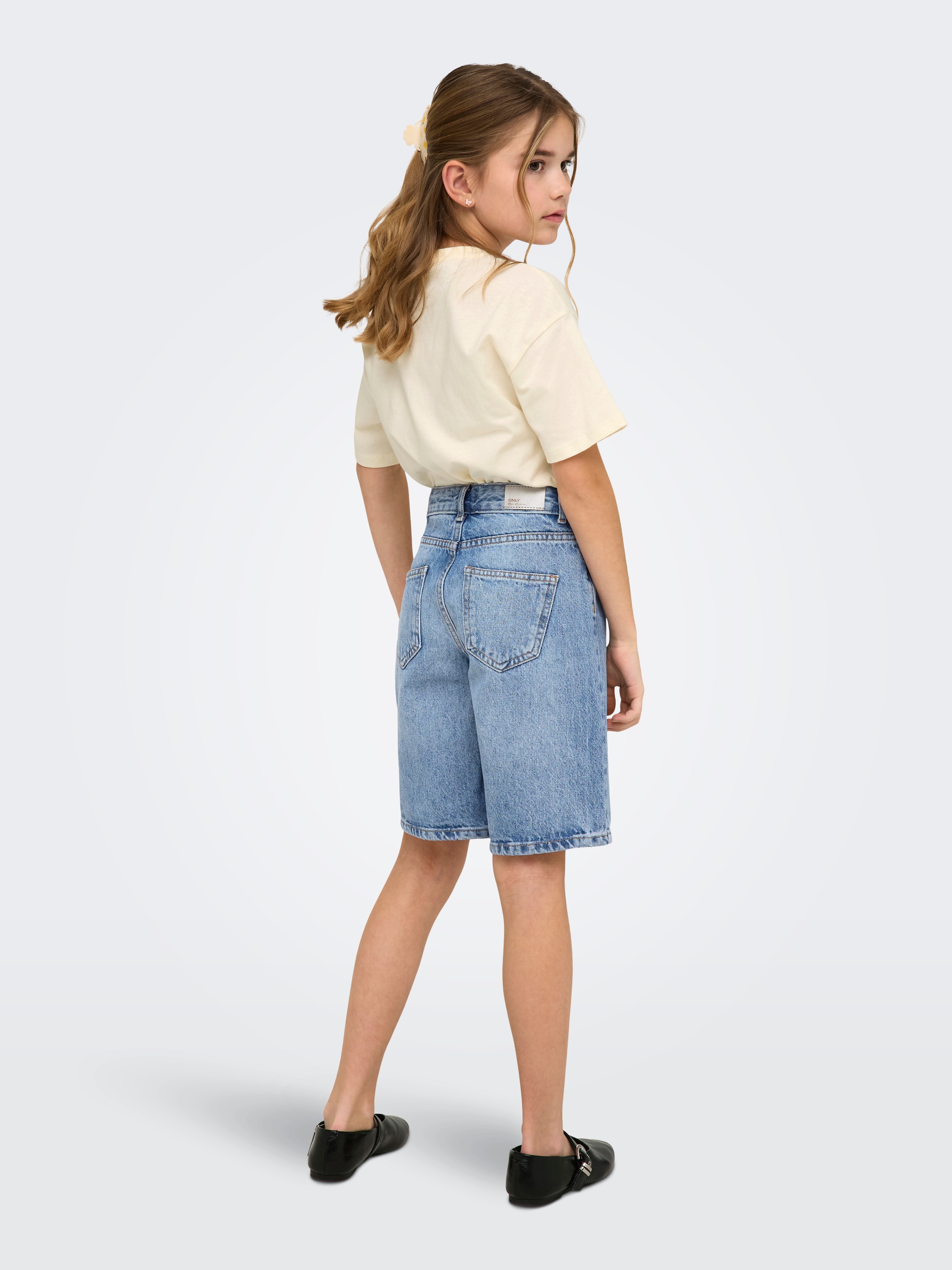KIDS ONLY Jeansbermudas »KOGSONNY HW WIDE DNM SHORTS NOOS«