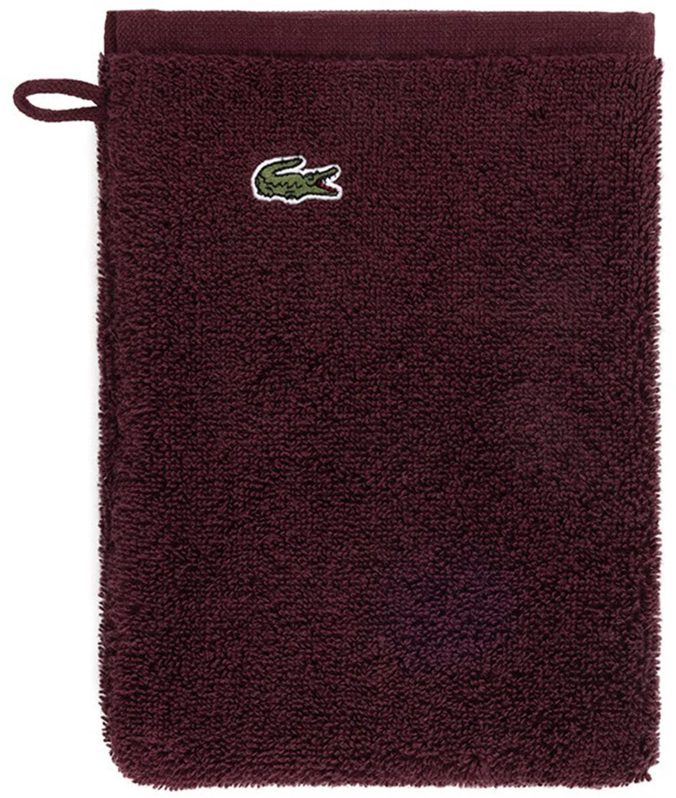 Lacoste Gant de toilette »LLECROCO« avec applications d'étiquettes