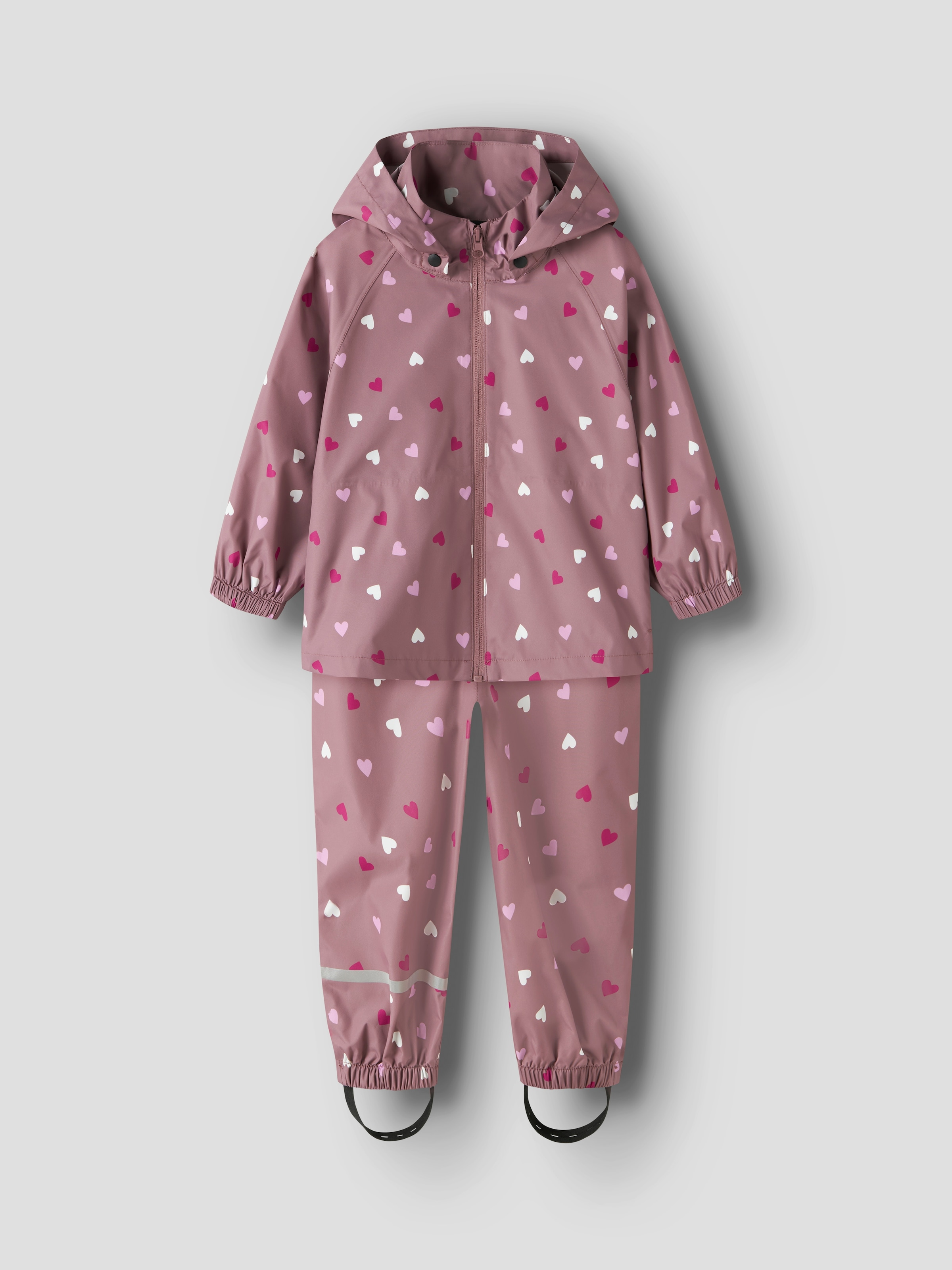 Name It Combinaison de pluie »NMNDRAIN05 RAIN SET AOP FO« détails réfléchissants, étanche
