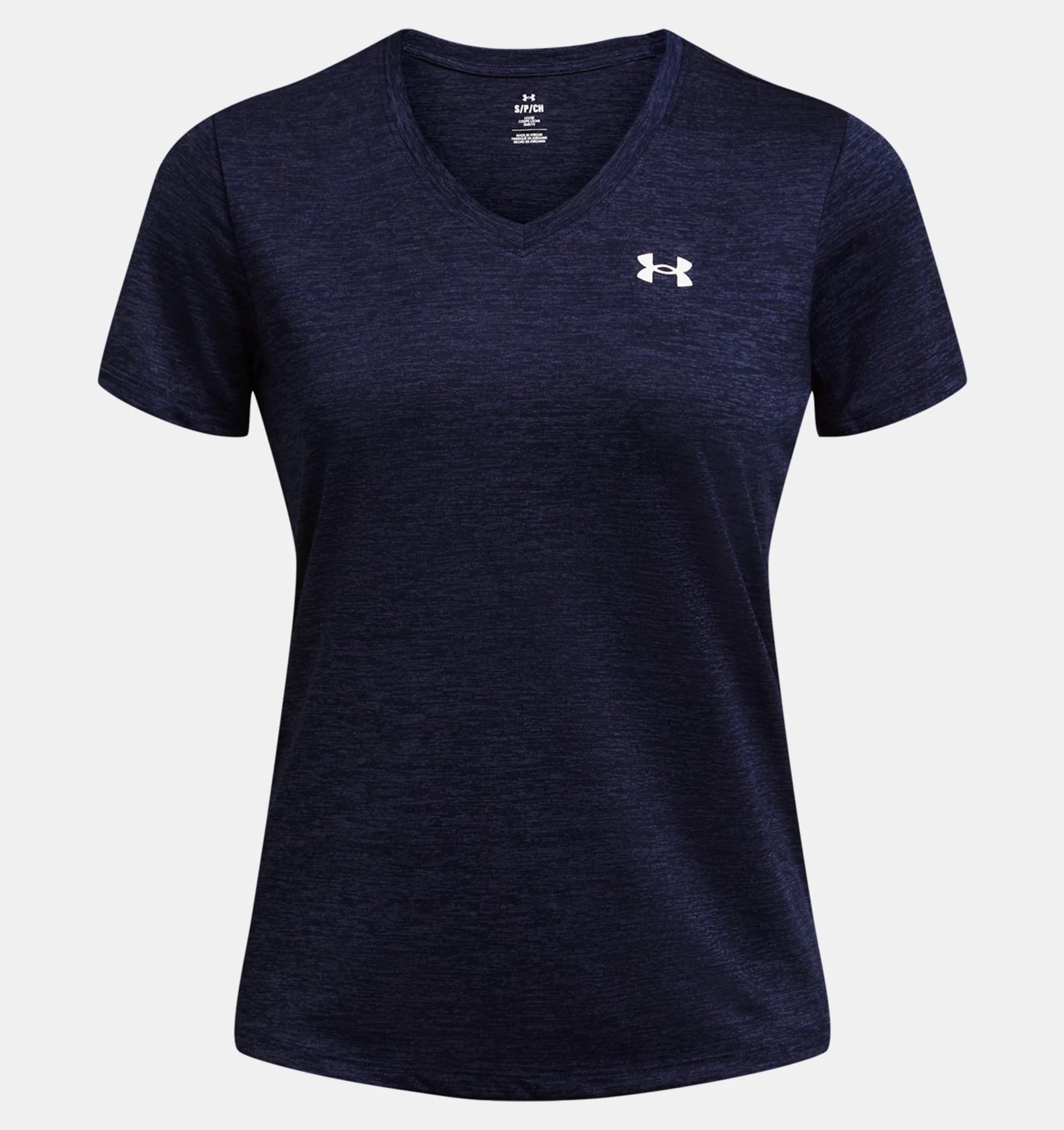 Under Armour® T-shirt d'entraînement »TECH SSV- TWIST« avec encolure en V, design manches courtes, séchage rapide, respirant